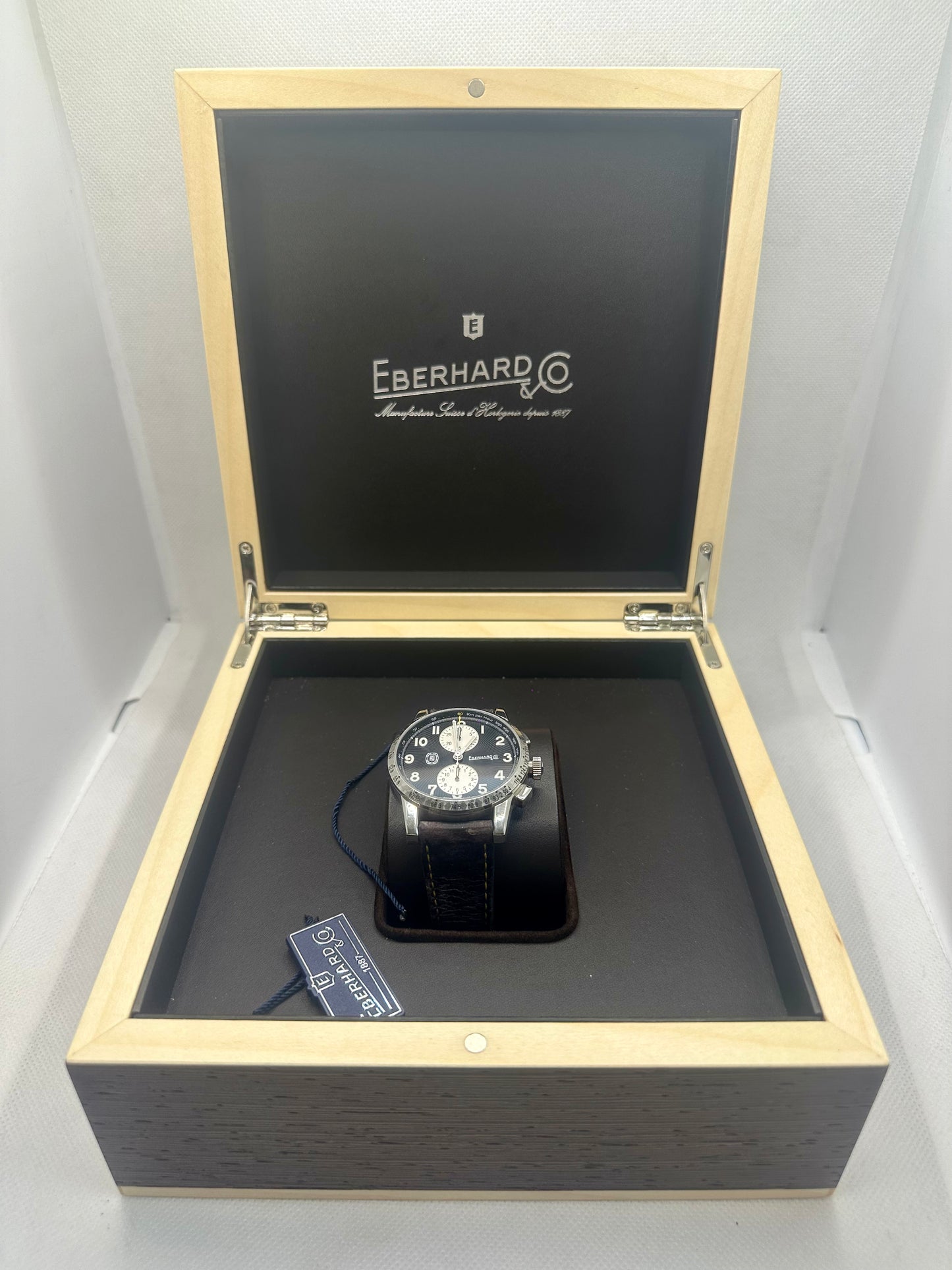 EBERHARD TAZIO NUVOLARI CHRONOGRAPH NEW REF 31076