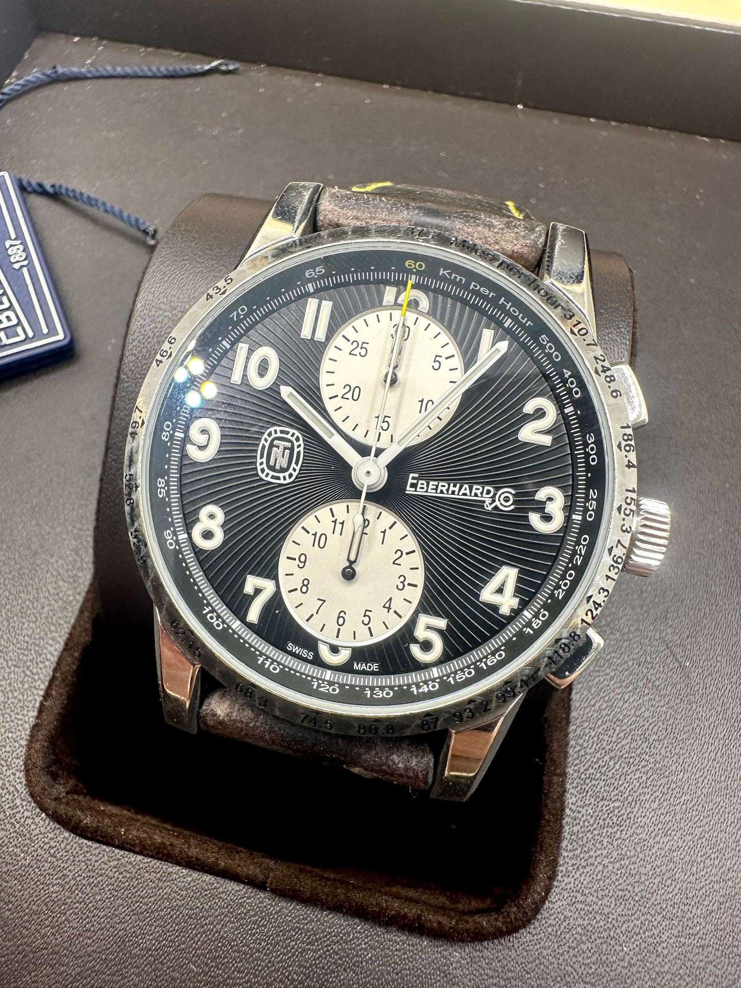 EBERHARD TAZIO NUVOLARI CHRONOGRAPH NEW REF 31076