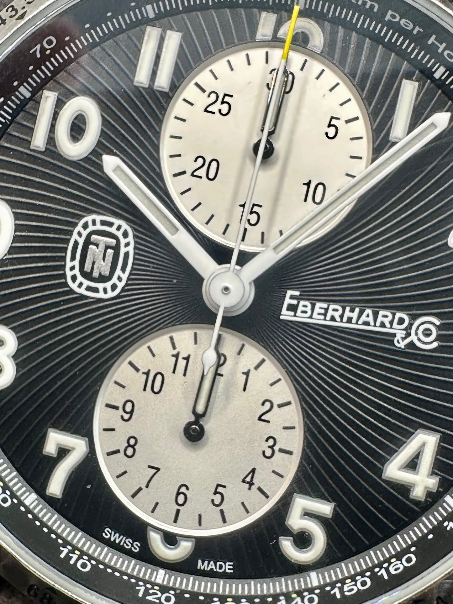 EBERHARD TAZIO NUVOLARI CHRONOGRAPH NEW REF 31076