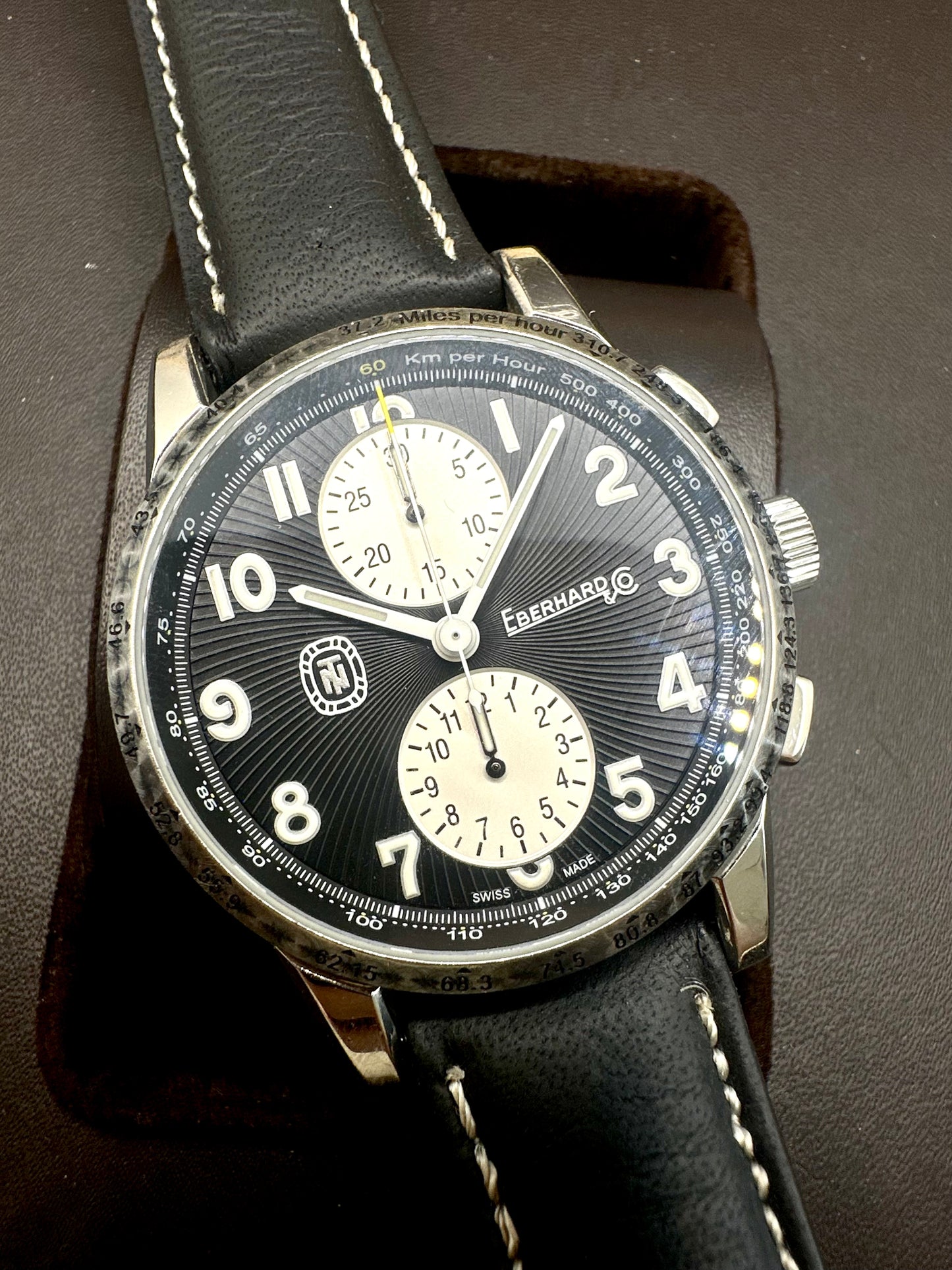 EBERHARD TAZIO NUVOLARI CHRONOGRAPH NEW REF 31076