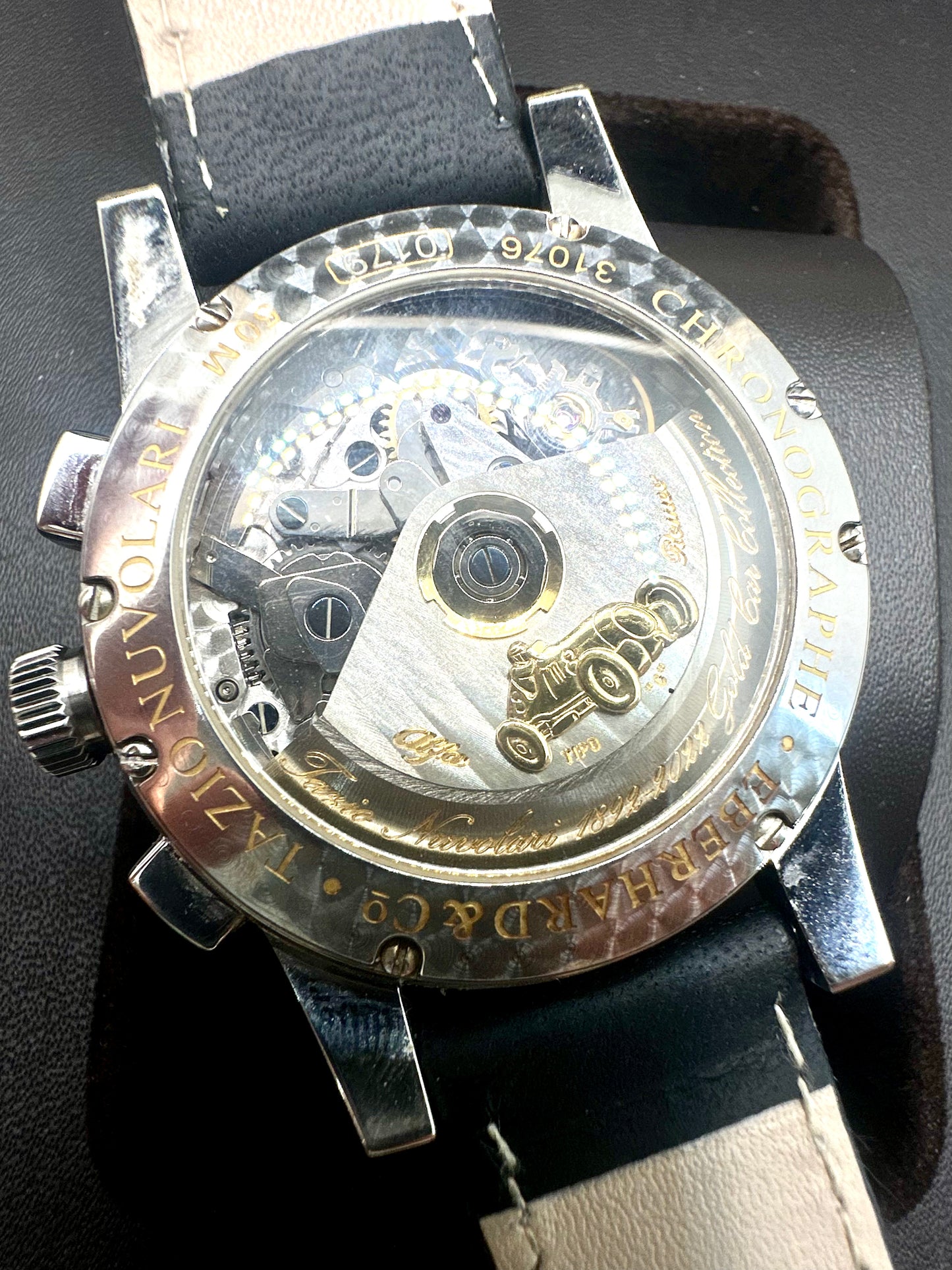 EBERHARD TAZIO NUVOLARI CHRONOGRAPH NEW REF 31076