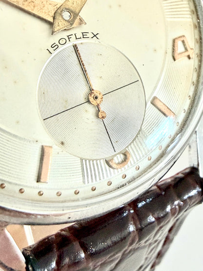 LORELEX ISOFLEX 17 RUBIS INCABLOC – SWISS VINTAGE DRESS WATCH
