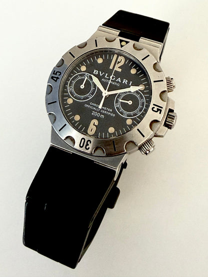 BVLGARI SCUBA CHRONOGRAPH AUTOMATIC 200m sub 38mm