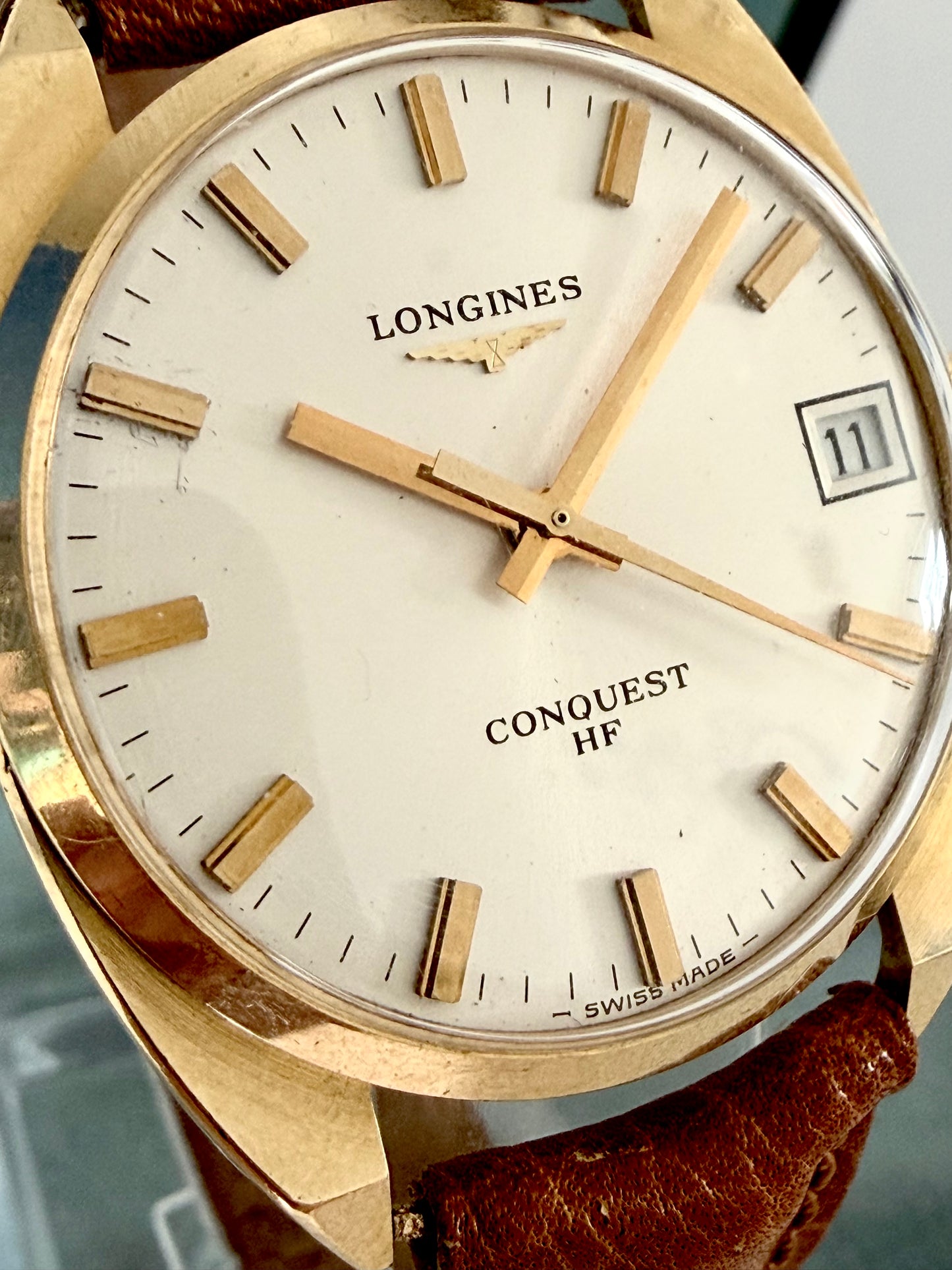 LONGINES CONQUEST HF Gold