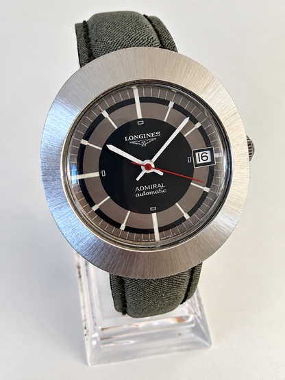 🔺 LONGINES ADMIRAL VINTAGE “FLYING SAUCER” – REF. 8581 🔺