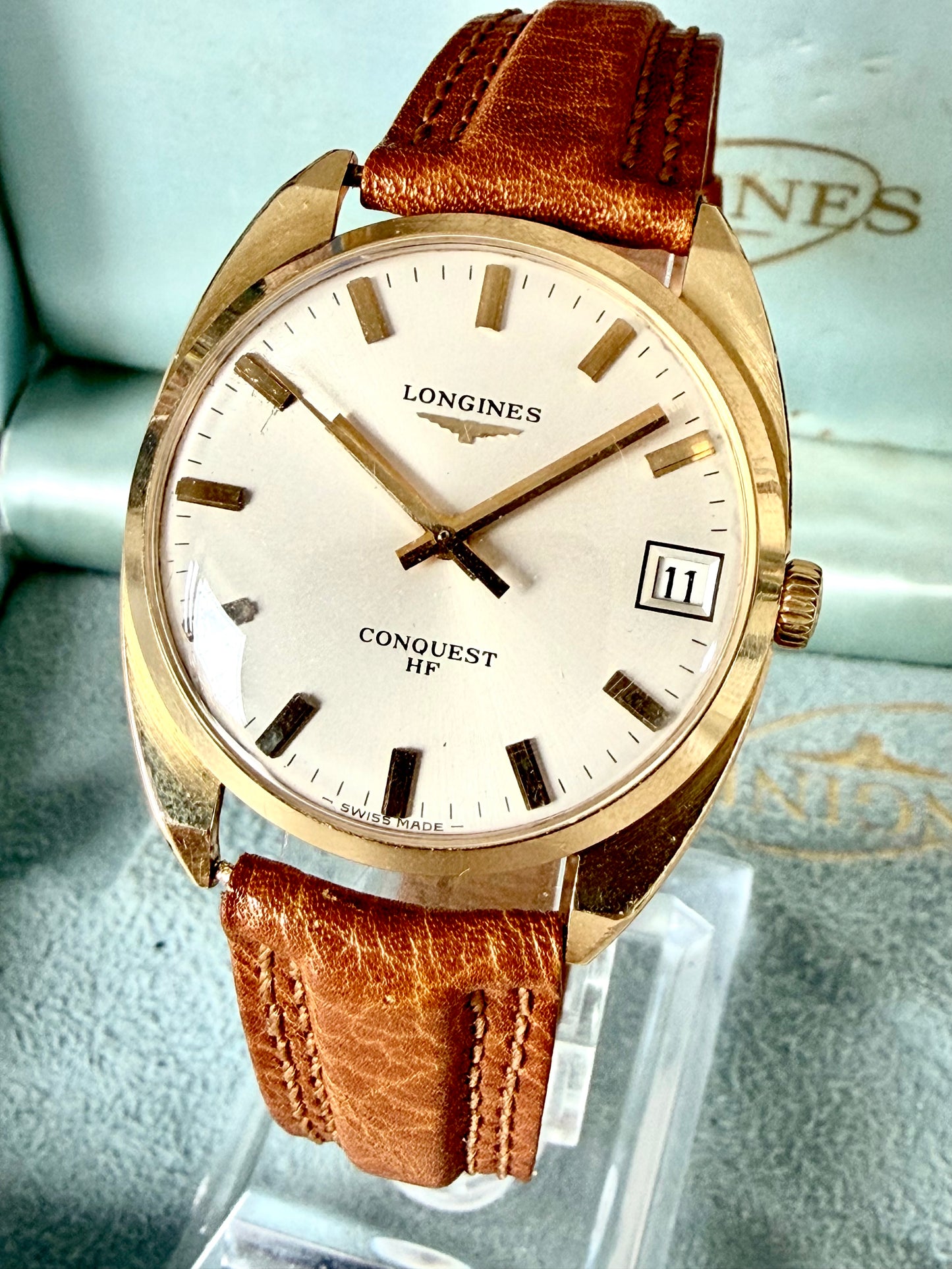 LONGINES CONQUEST HF Gold