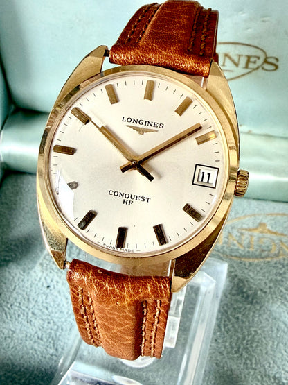 LONGINES CONQUEST HF Gold
