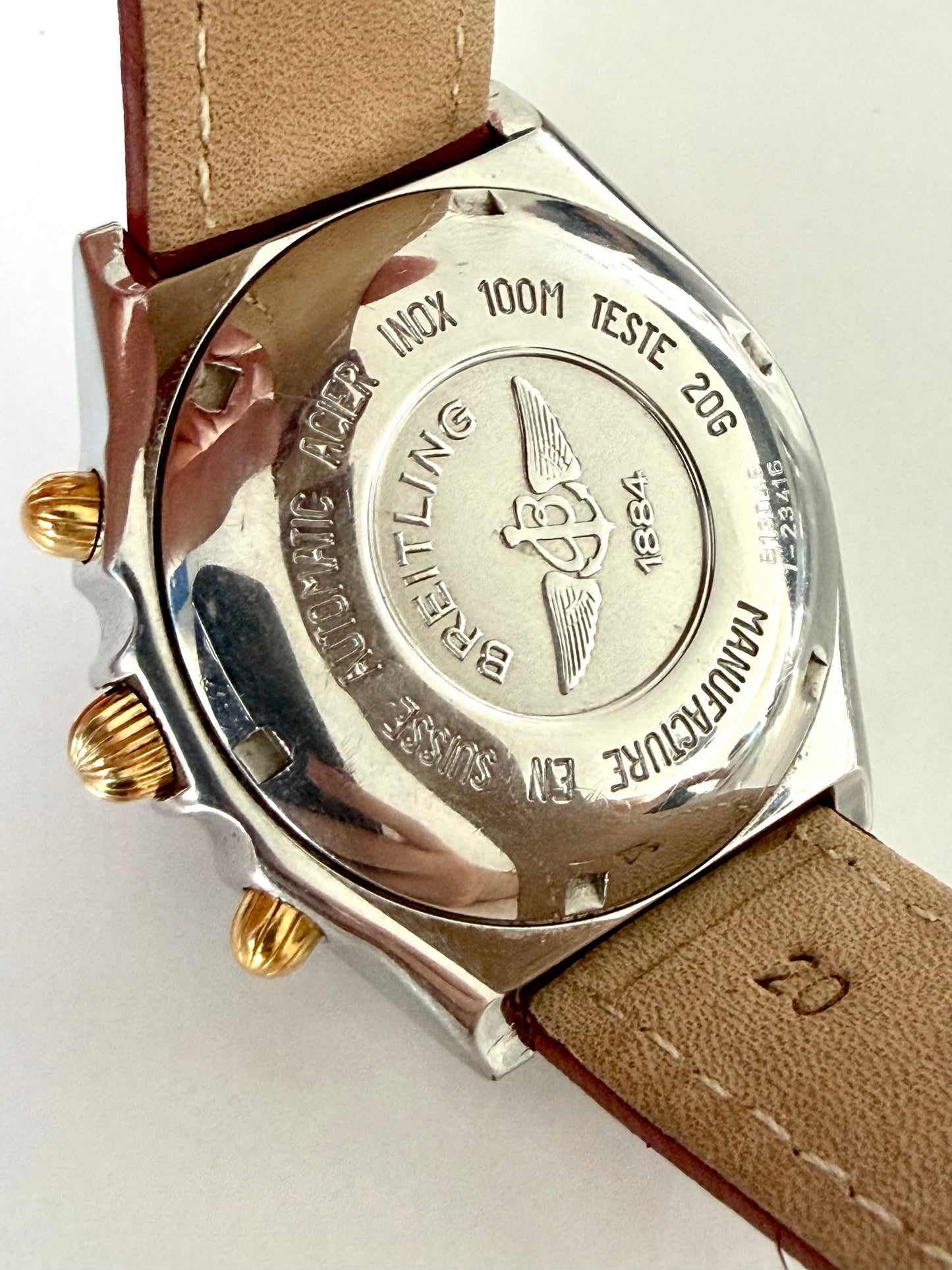 🔺BREITLING CHRONOMAT CHRONOGRAPH B13048 DIAL BORDEAUX Very rare 🔺