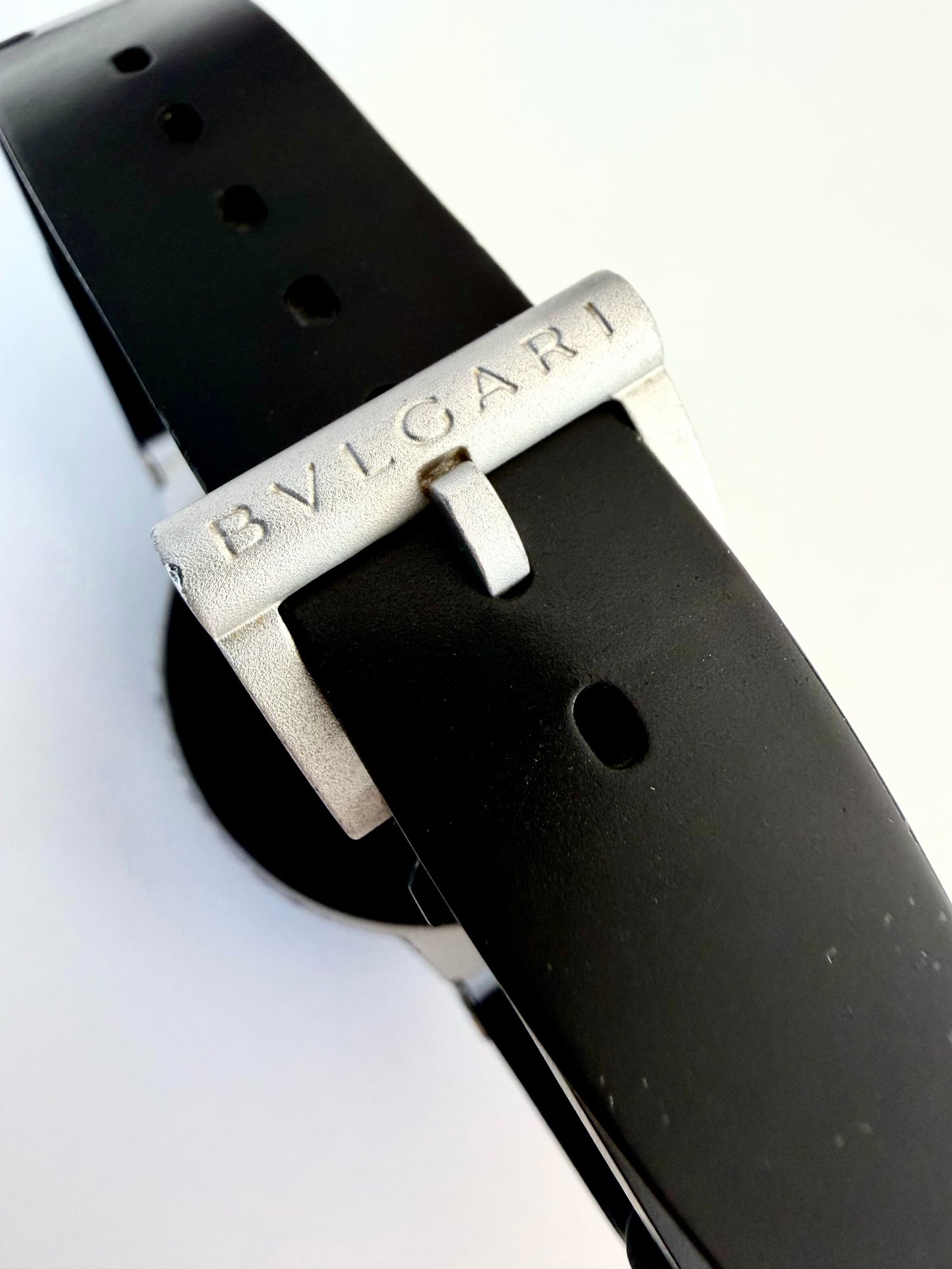 BVLGARI ALLUMINIUM CHRONOGRAPH AUTOMATIC CARBON DIAL 44mm