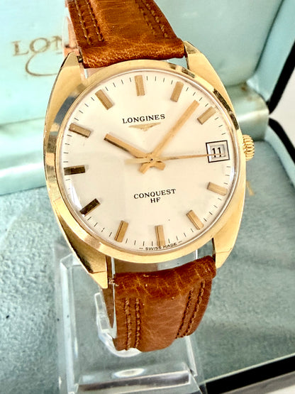 LONGINES CONQUEST HF Gold