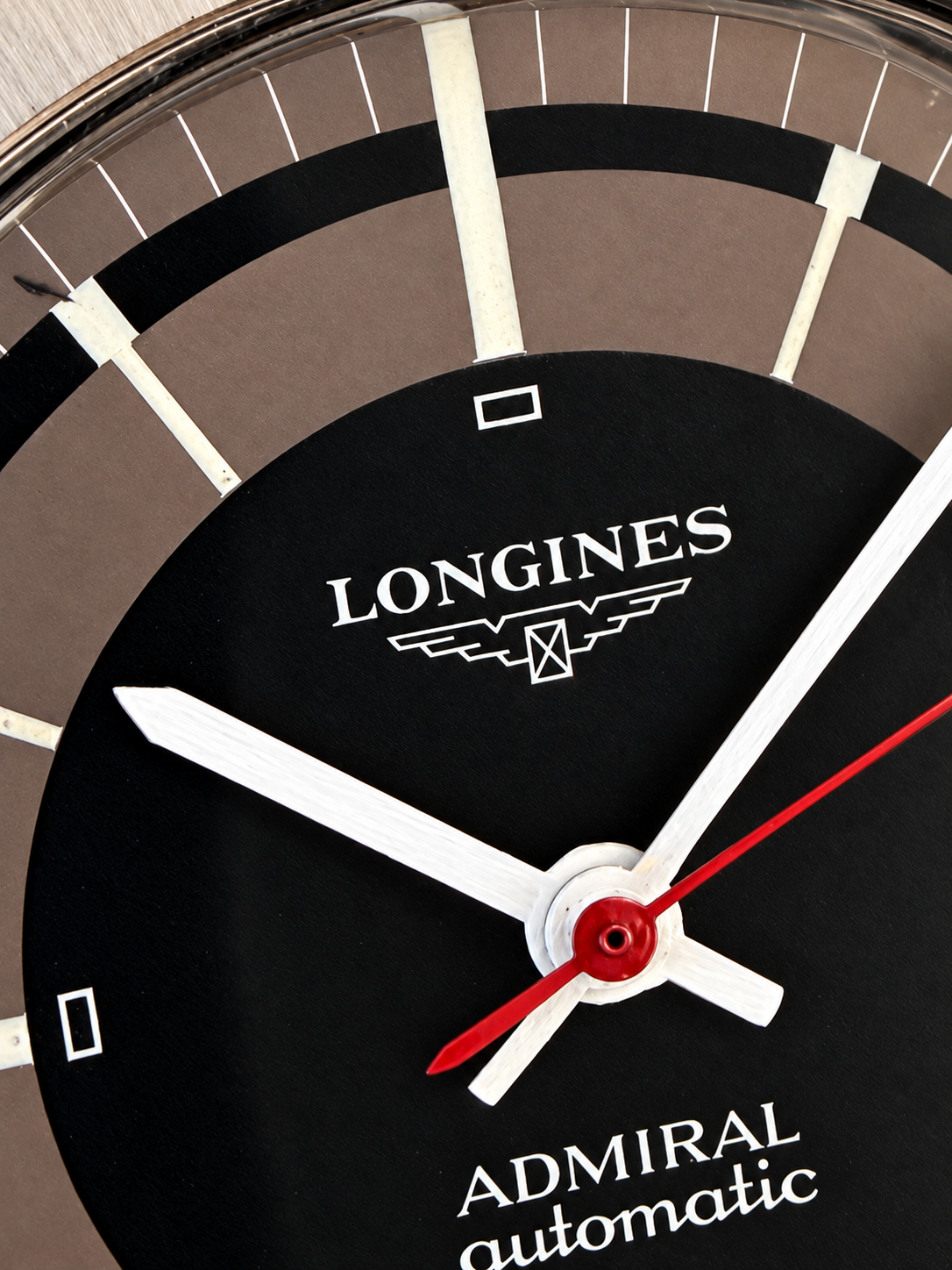 🔺 LONGINES ADMIRAL VINTAGE “FLYING SAUCER” – REF. 8581 🔺