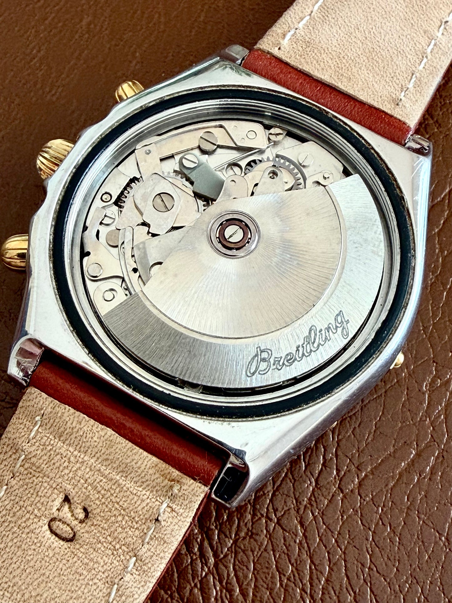 🔺BREITLING CHRONOMAT CHRONOGRAPH B13048 DIAL BORDEAUX Very rare 🔺