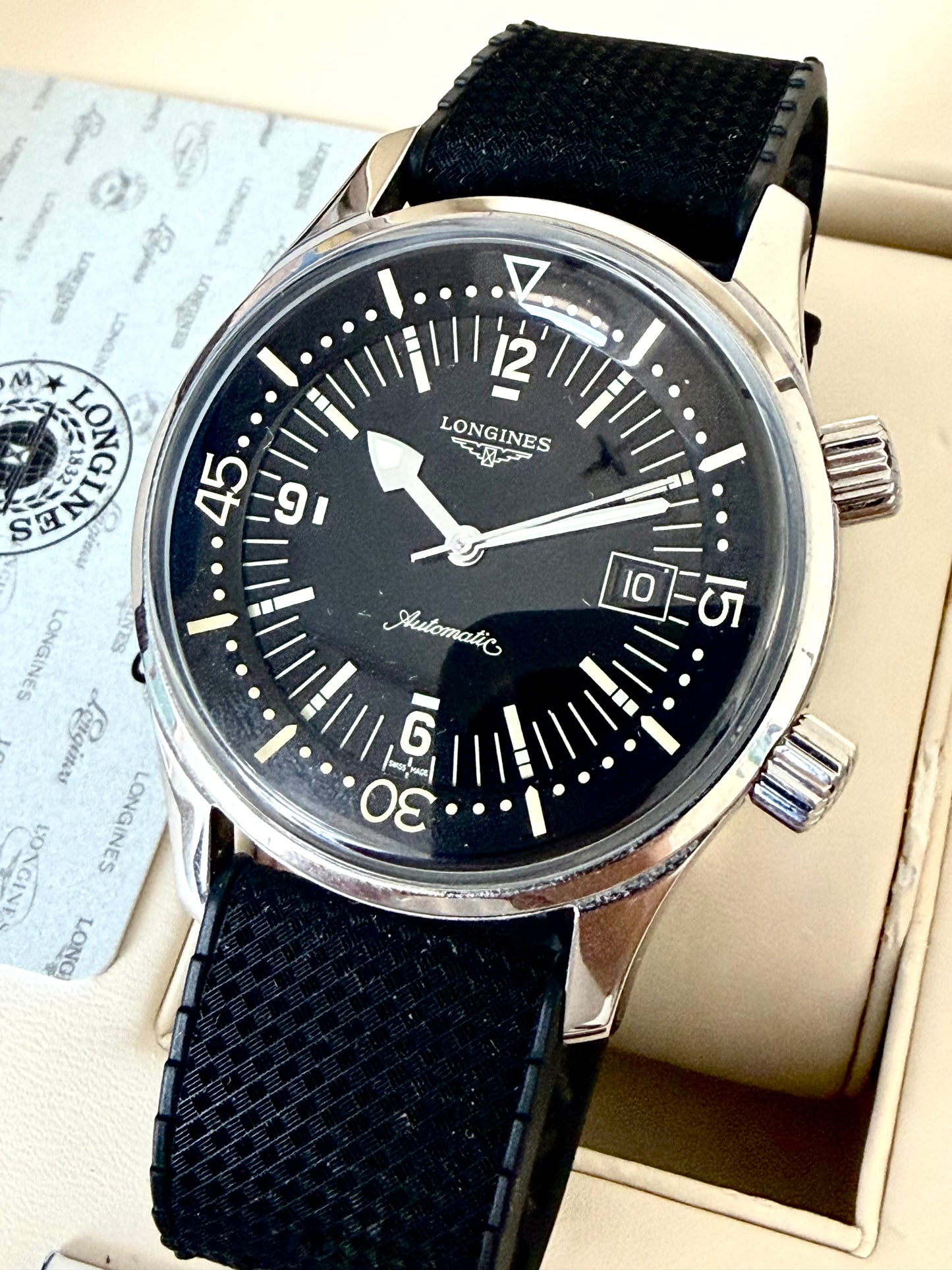 🔺LONGINES LEGEND DIVER AUTOMATIC FULL SET 🔺