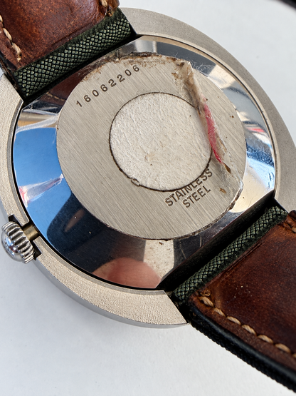 🔺 LONGINES ADMIRAL VINTAGE “FLYING SAUCER” – REF. 8581 🔺