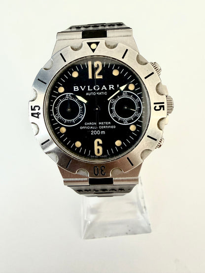 BVLGARI SCUBA CHRONOGRAPH AUTOMATIC 200m sub 38mm