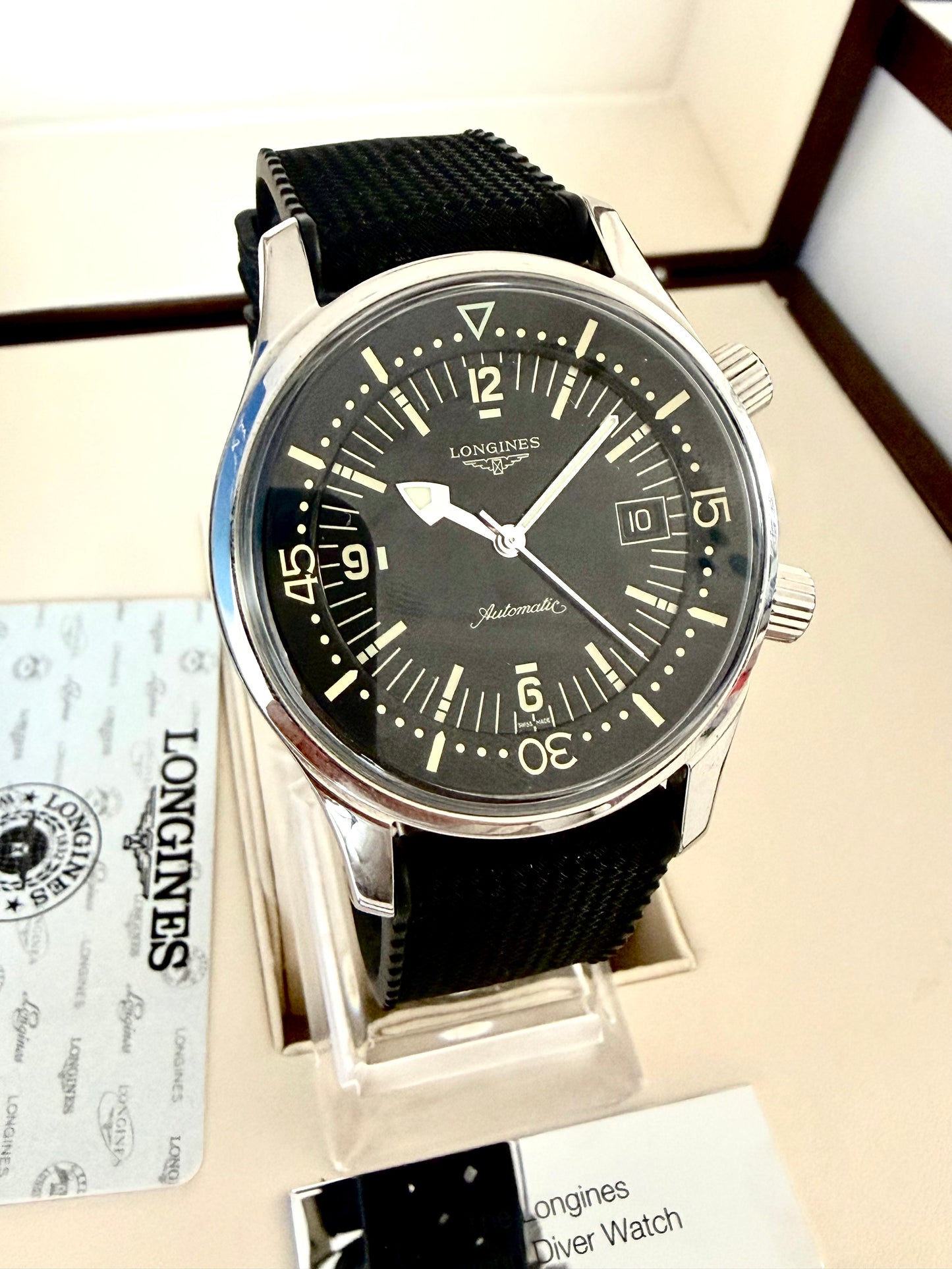 🔺LONGINES LEGEND DIVER AUTOMATIC FULL SET 🔺