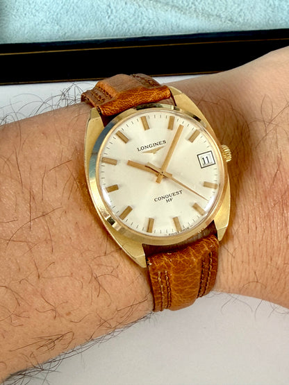 LONGINES CONQUEST HF Gold