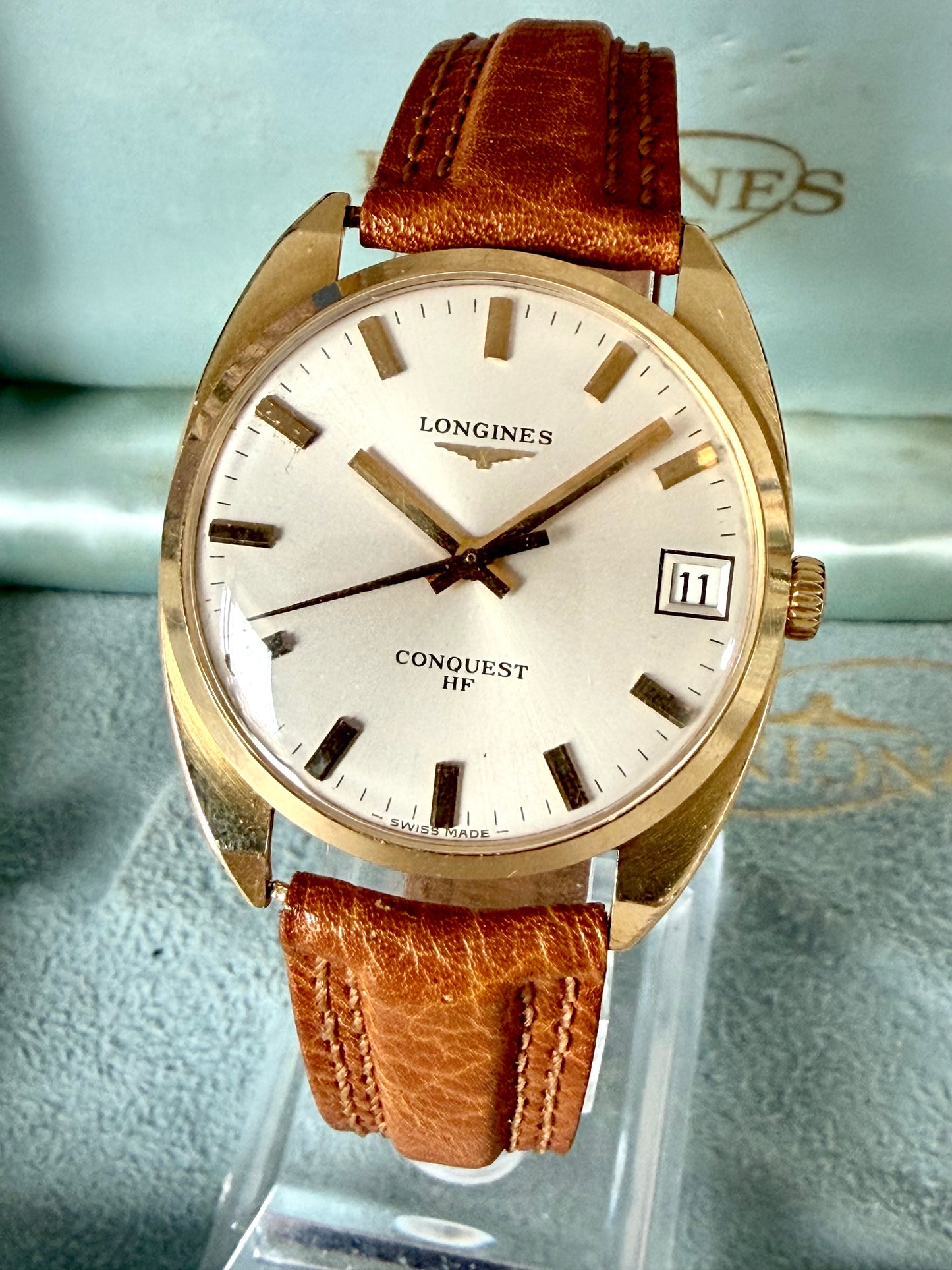 LONGINES CONQUEST HF Gold