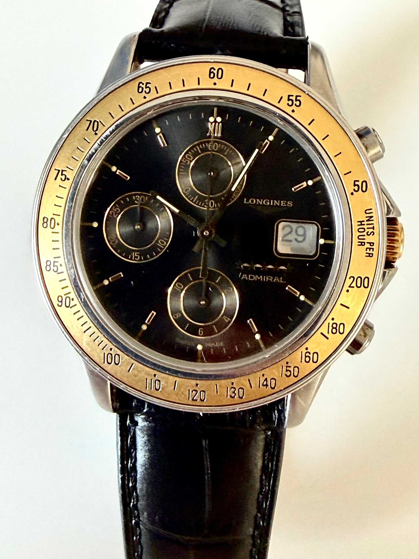 🔺 LONGINES ADMIRAL 5 STELLE CHRONOGRAPH Ref. L3.601.5 🔺