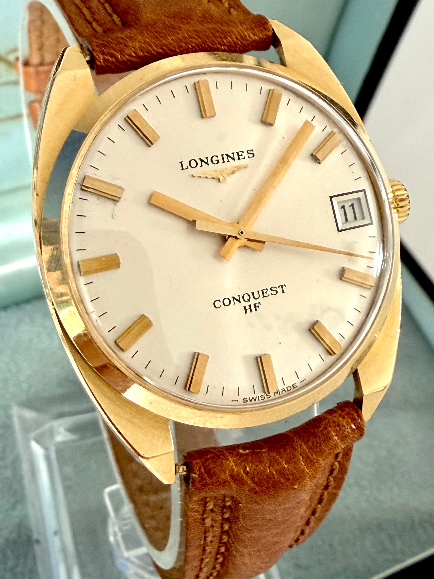 LONGINES CONQUEST HF Gold