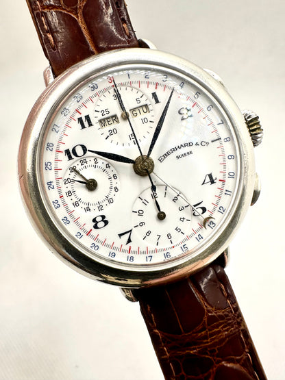EBERHARD&Co REPLICA CHRONOGRAPH 36018 ARGENT 925