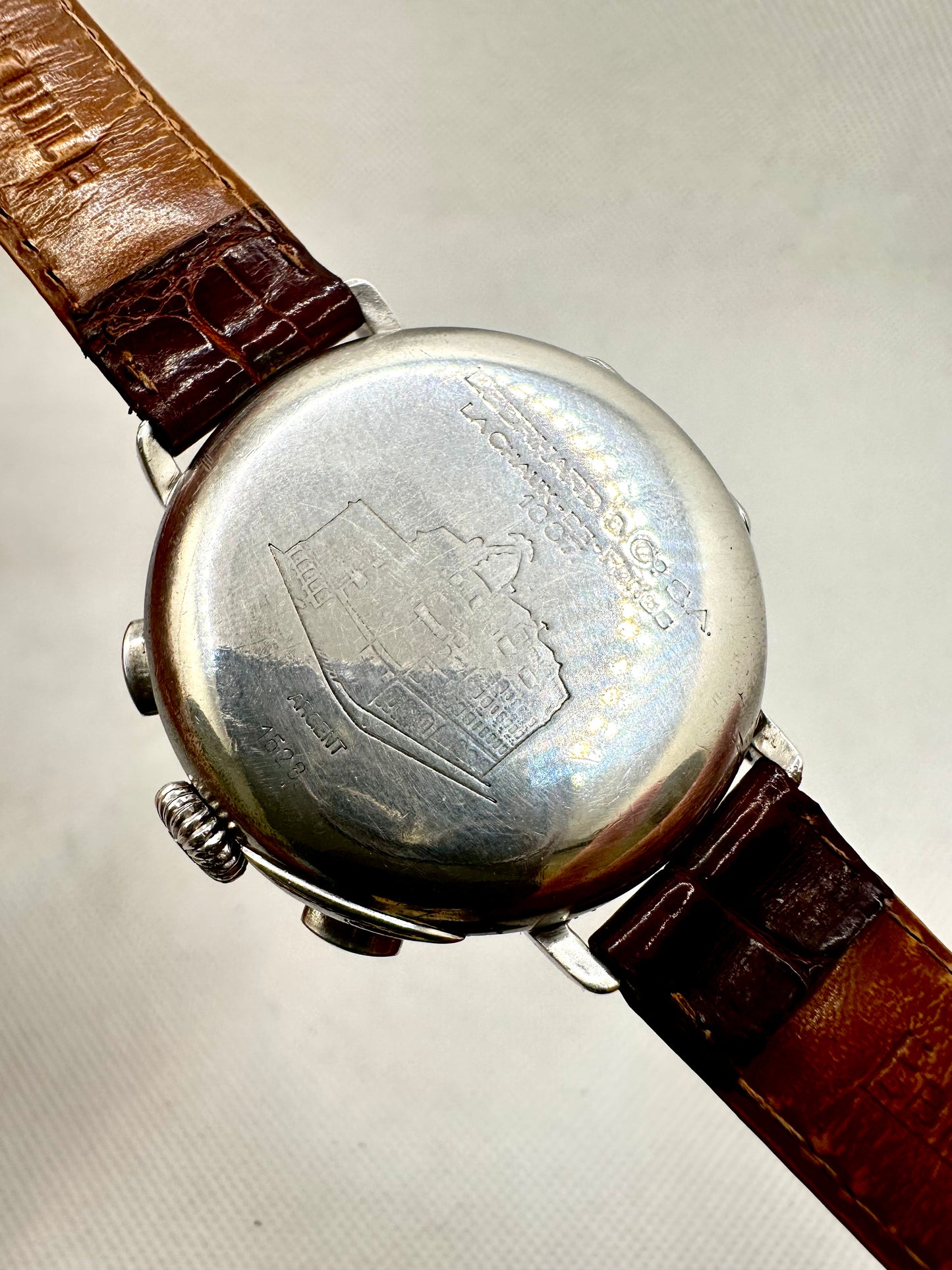 EBERHARD&Co REPLICA CHRONOGRAPH 36018 ARGENT 925