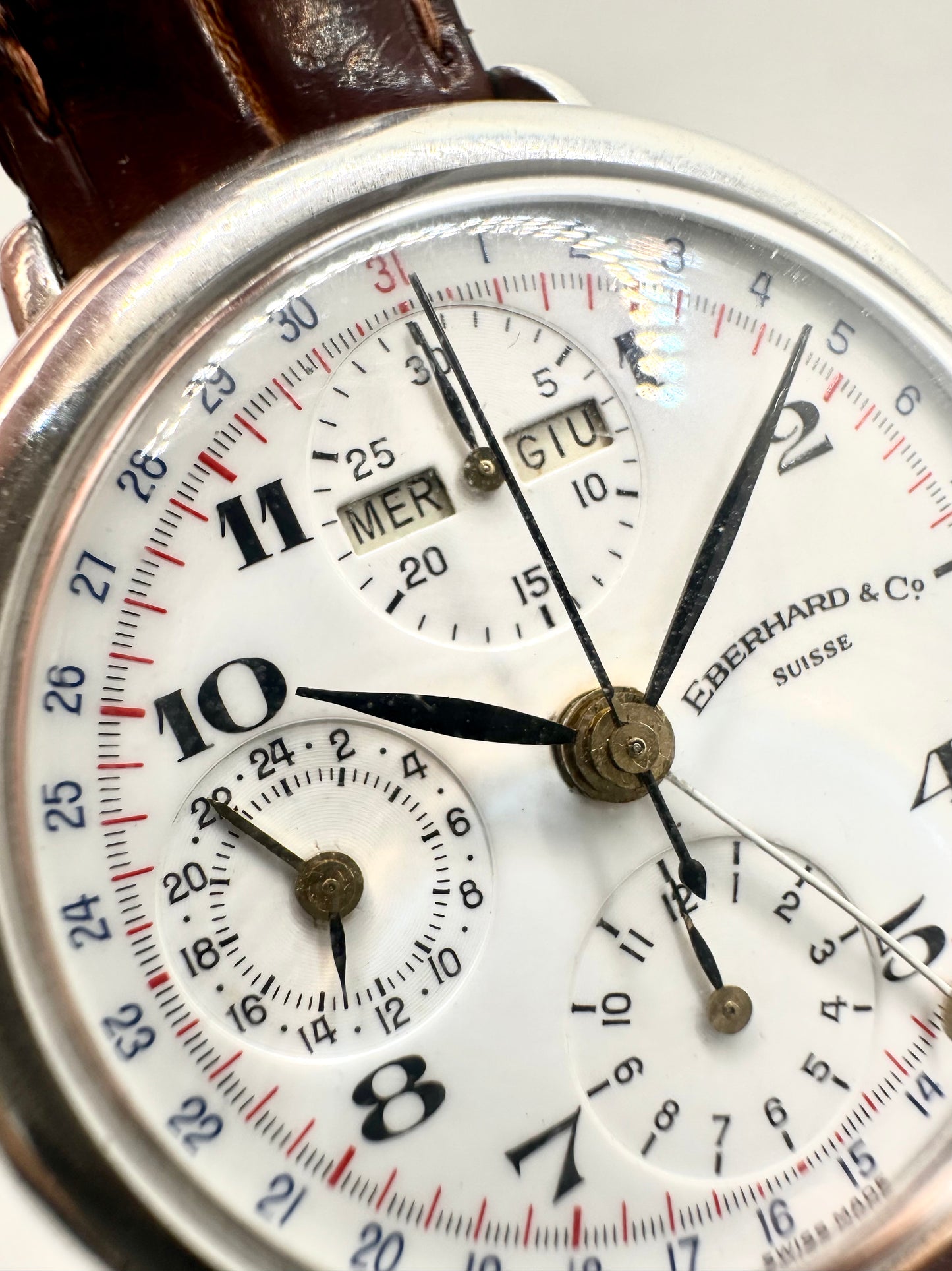 EBERHARD&Co REPLICA CHRONOGRAPH 36018 ARGENT 925