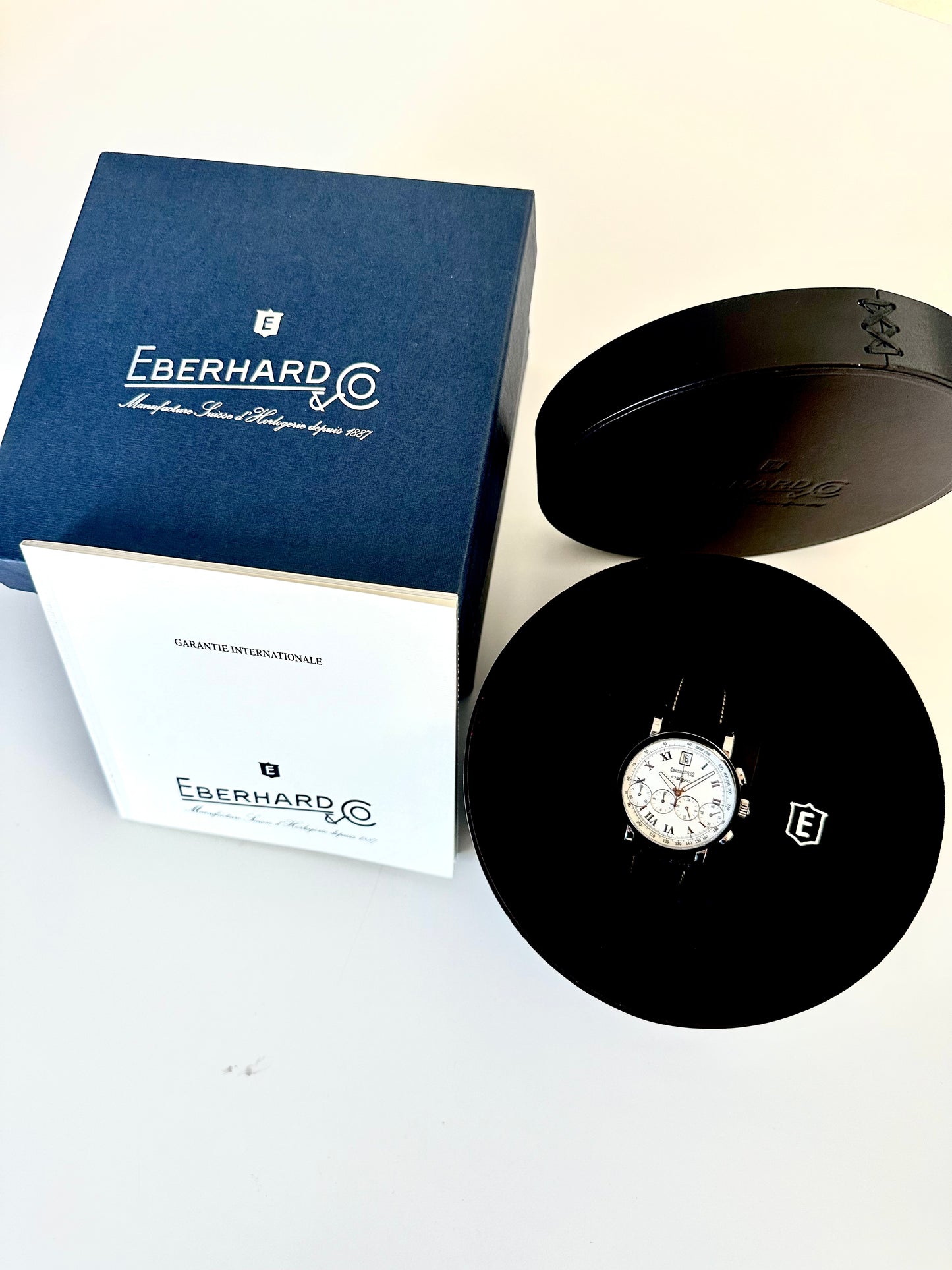 EBERHARD CHRONO 4 MOD.BELLISSIMO 31042 FULL SET