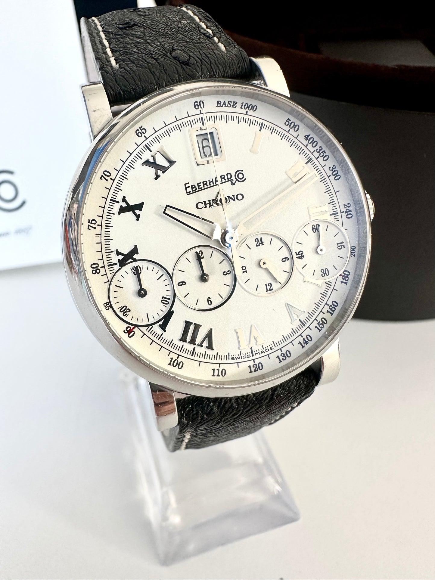 EBERHARD CHRONO 4 MOD.BELLISSIMO 31042 FULL SET