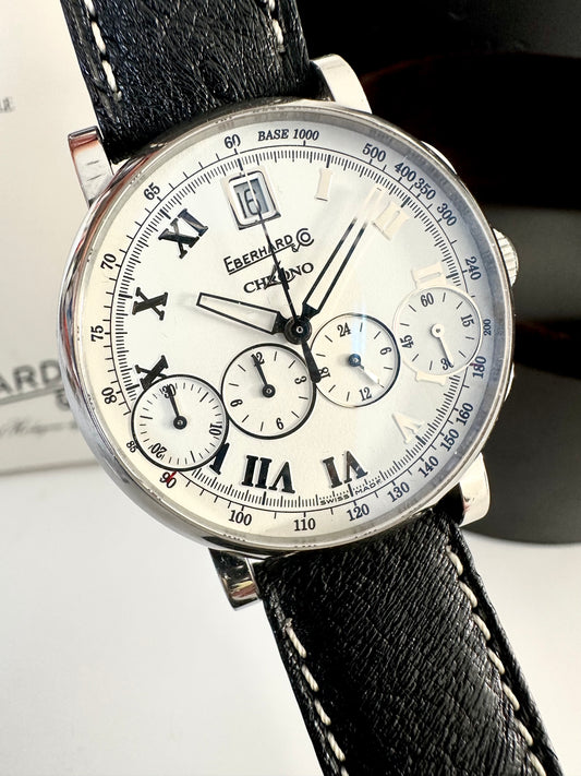 EBERHARD CHRONO 4 MOD.BELLISSIMO 31042 FULL SET