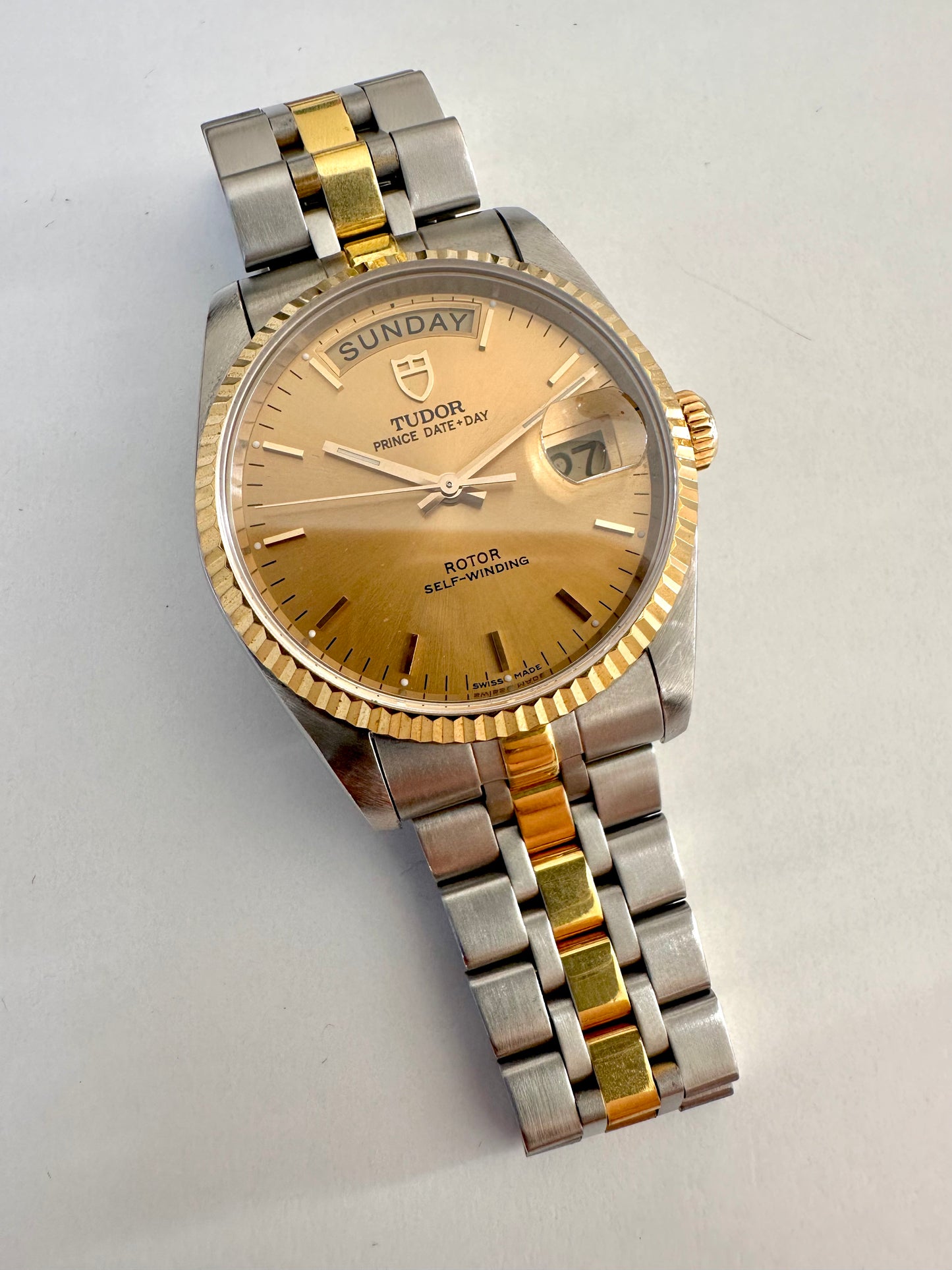 TUDOR "PRESIDENT" PRINCE DATE+DAY AUTOMATIC  36mm ref: 76213