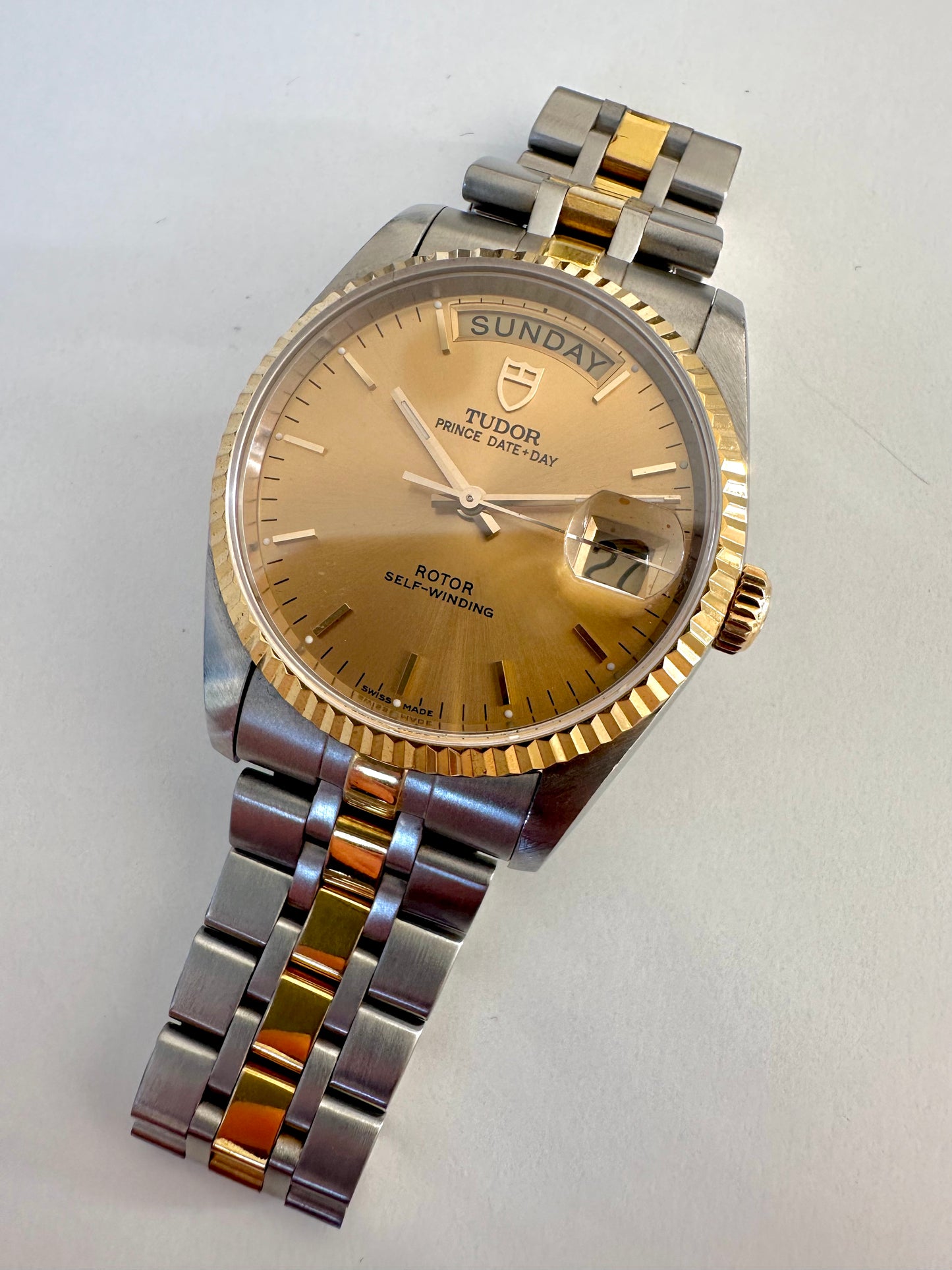 TUDOR "PRESIDENT" PRINCE DATE+DAY AUTOMATIC  36mm ref: 76213