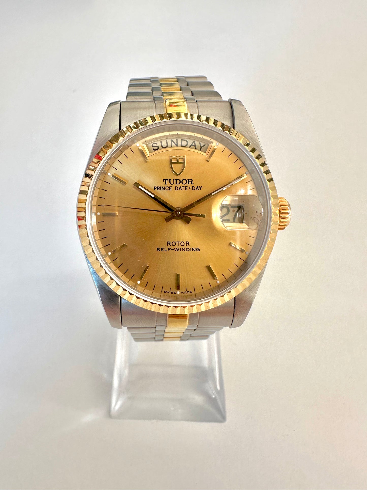 TUDOR "PRESIDENT" PRINCE DATE+DAY AUTOMATIC  36mm ref: 76213