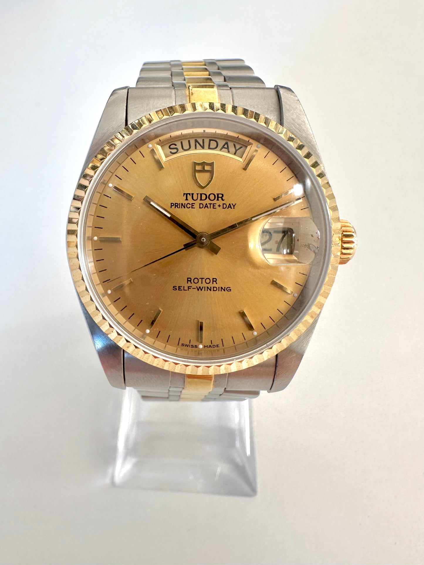TUDOR "PRESIDENT" PRINCE DATE+DAY AUTOMATIC  36mm ref: 76213