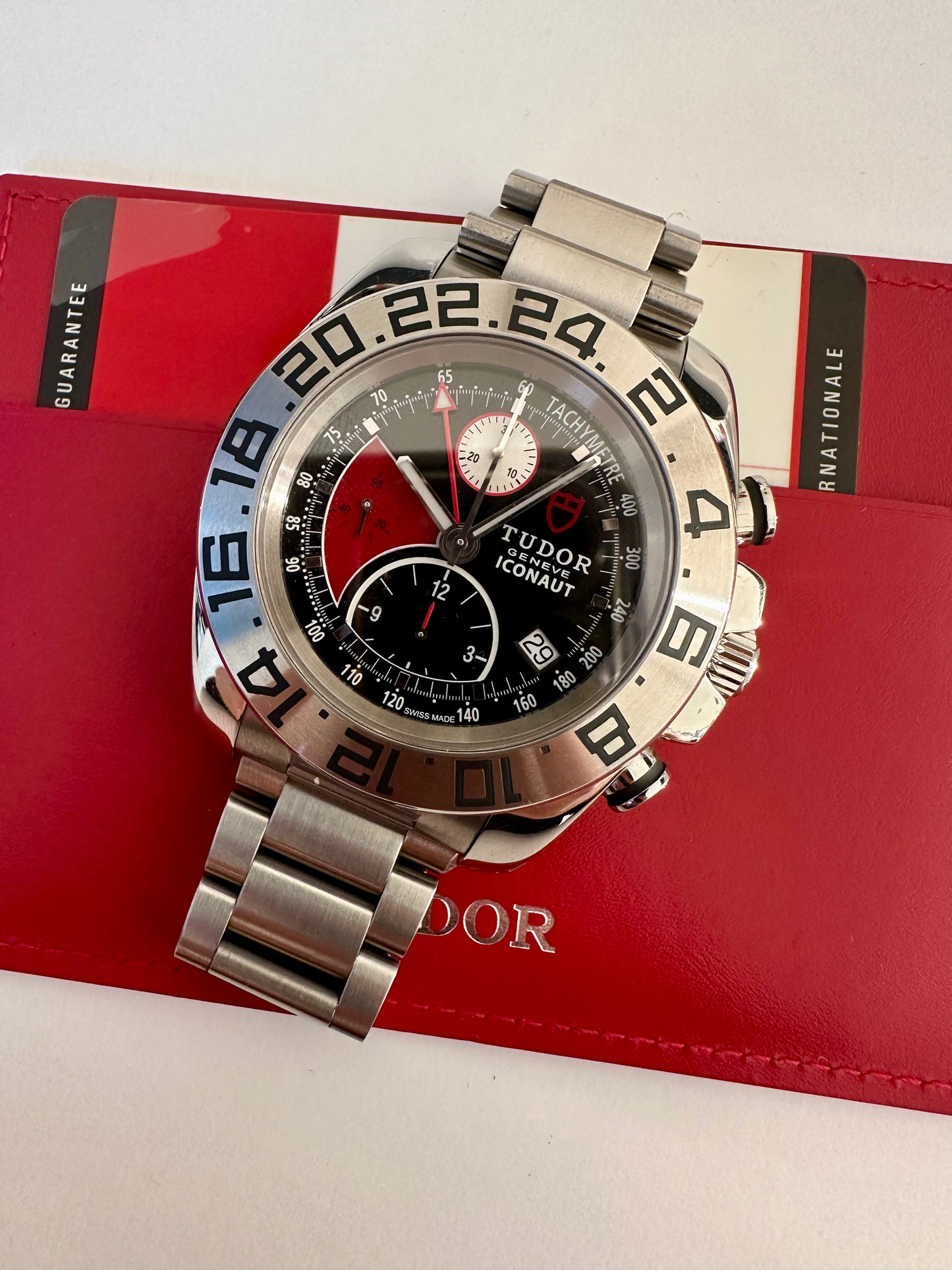 TUDOR ICONAUT GMT CHRONOGRAPH AUTOMATIC ref: 20400