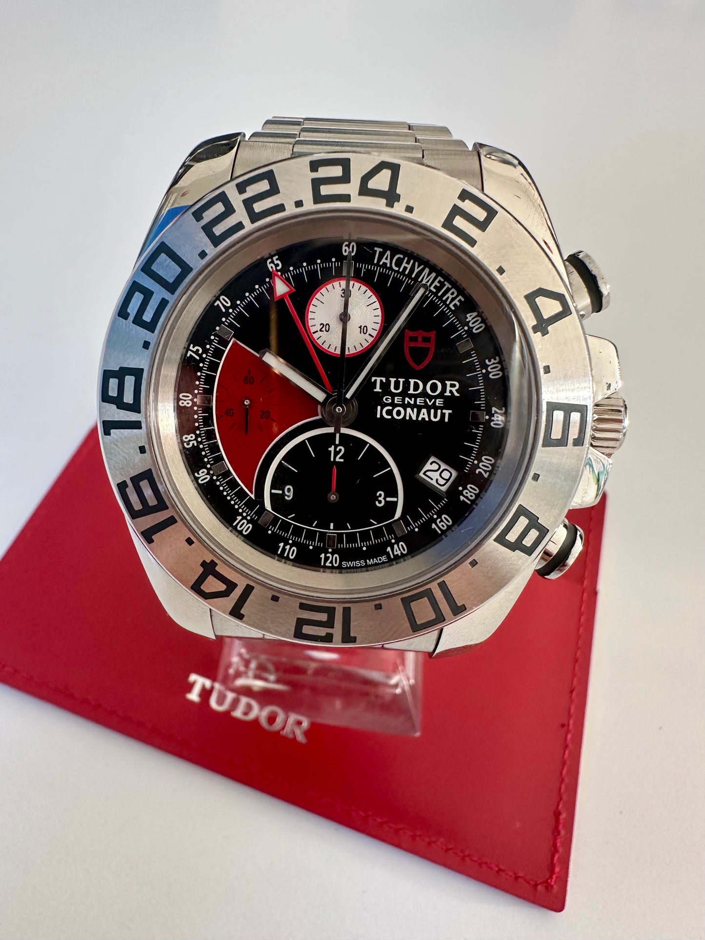 TUDOR ICONAUT GMT CHRONOGRAPH AUTOMATIC ref: 20400