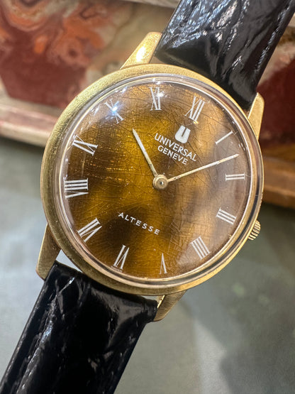 UNIVERSAL GENEVE ALTESSE DIAL "EYE OF THE TIGER"