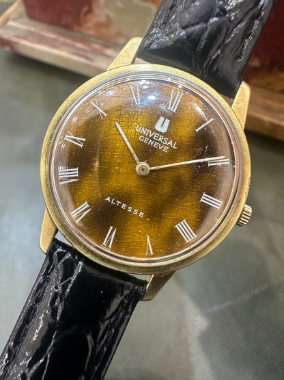 UNIVERSAL GENEVE ALTESSE DIAL "EYE OF THE TIGER"