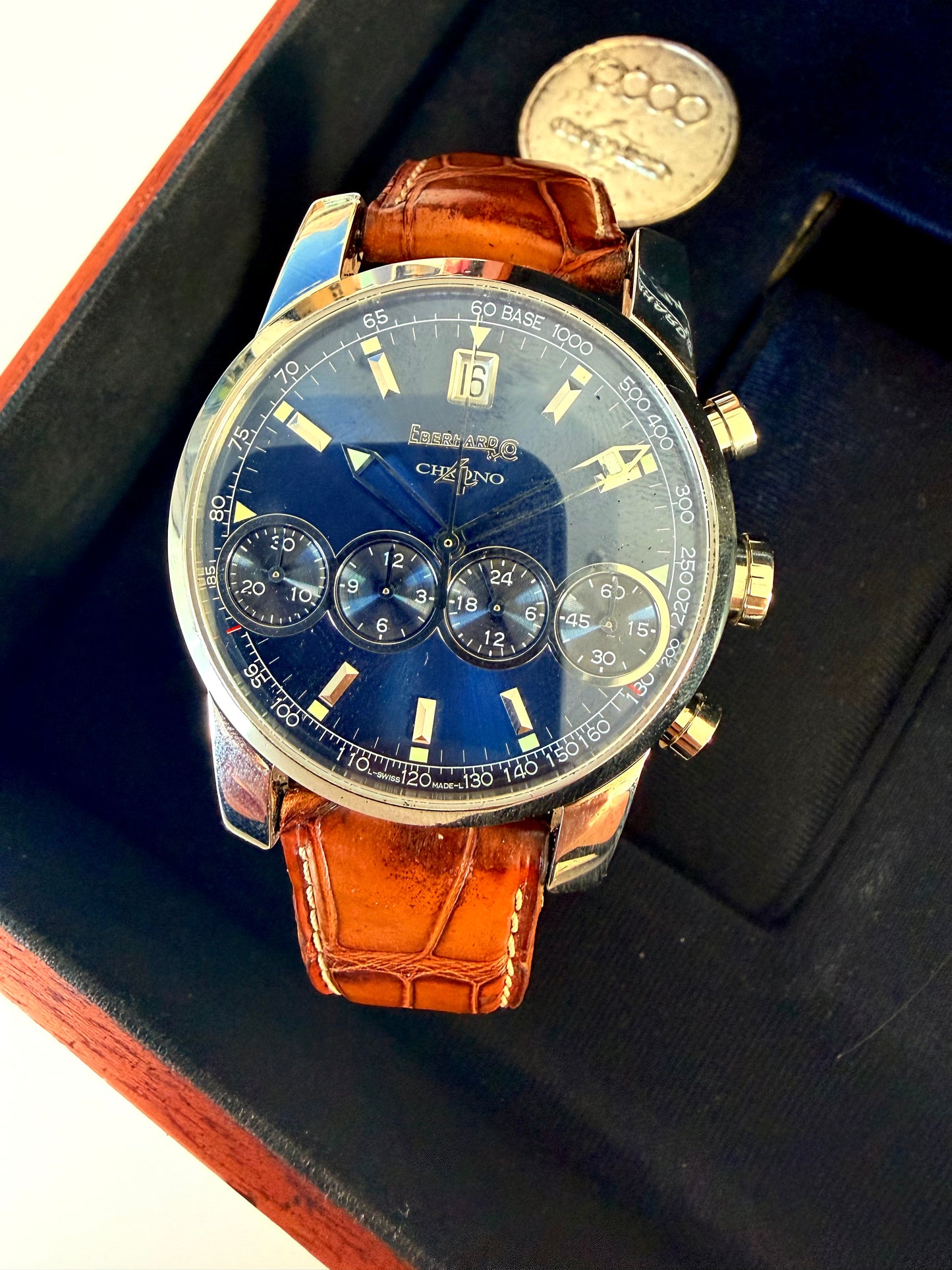 EBERHARD CHRONO 4 CHRONOGRAPH ref 31041