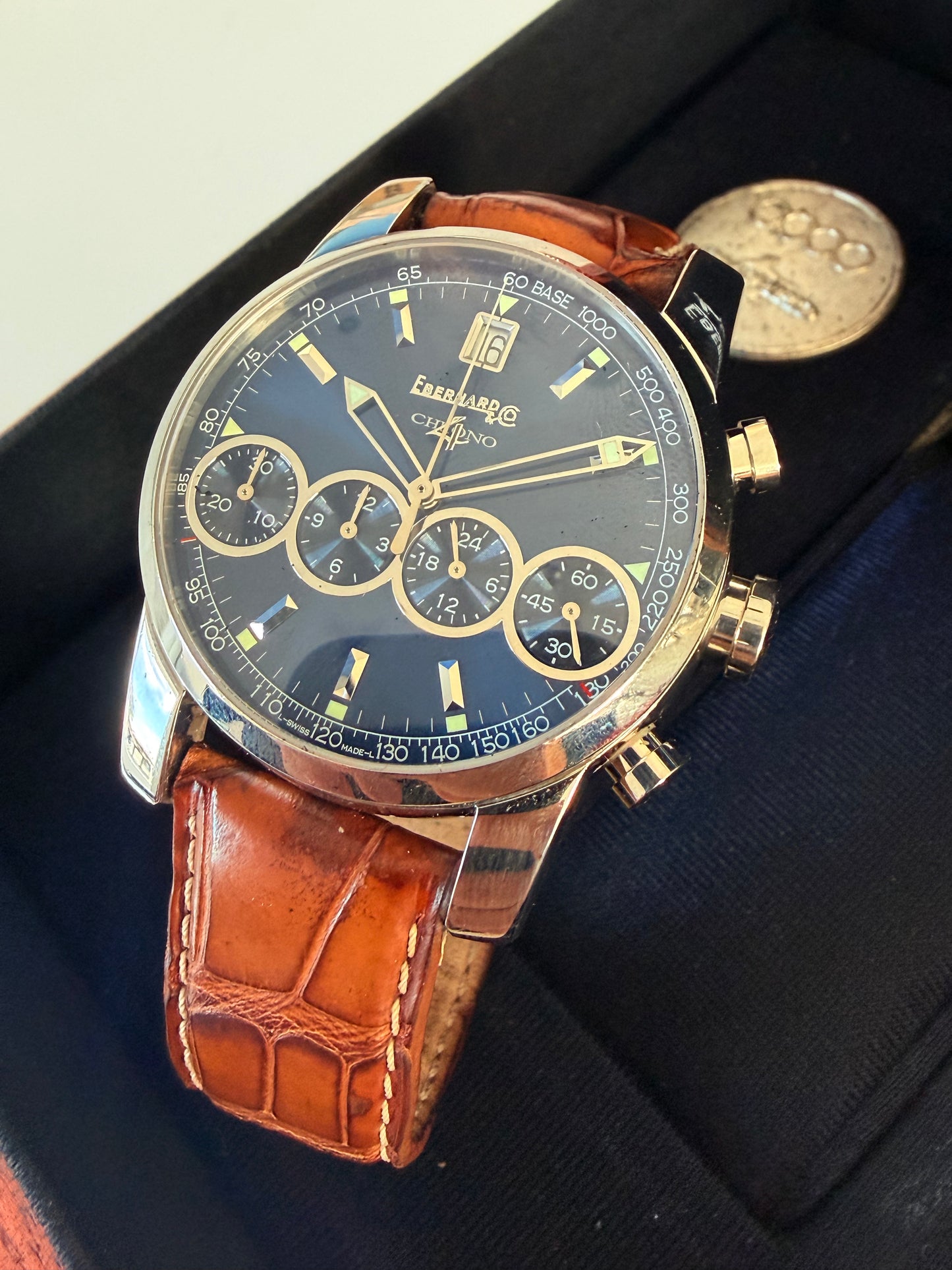 EBERHARD CHRONO 4 CHRONOGRAPH ref 31041