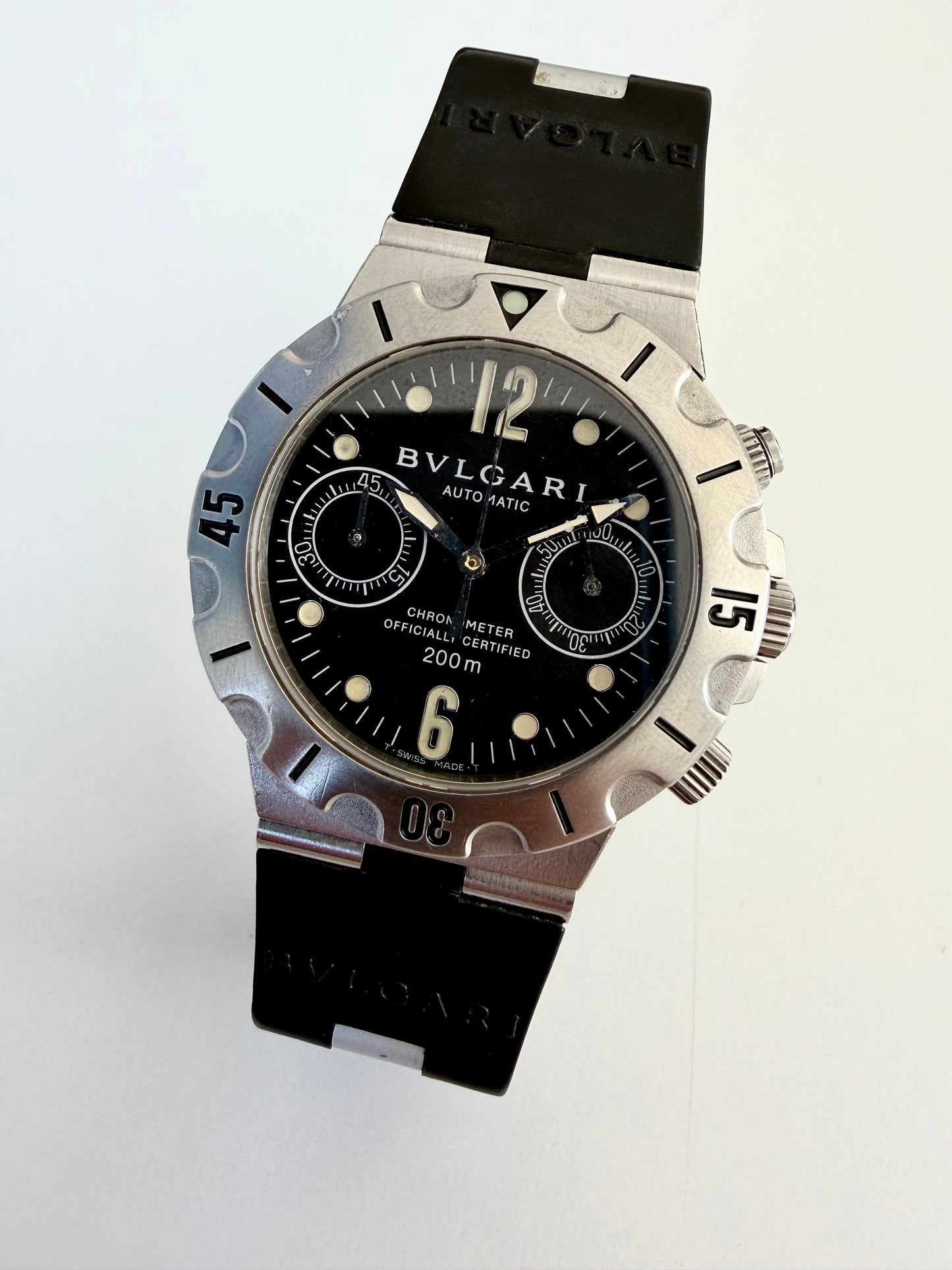 BVLGARI SCUBA CHRONOGRAPH AUTOMATIC 200m sub 38mm