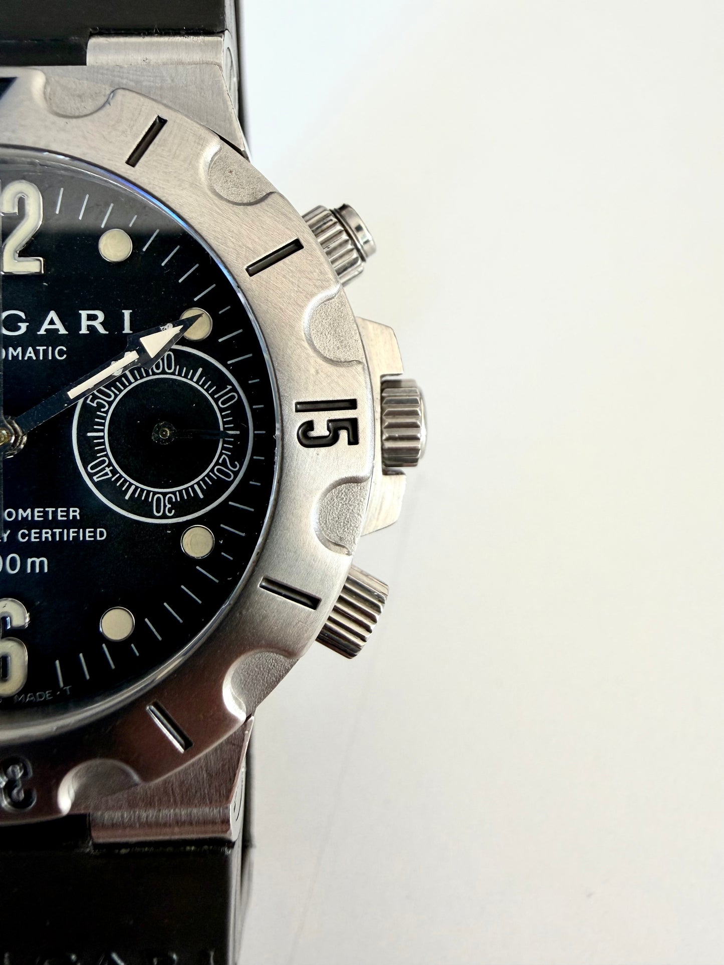 BVLGARI SCUBA CHRONOGRAPH AUTOMATIC 200m sub 38mm