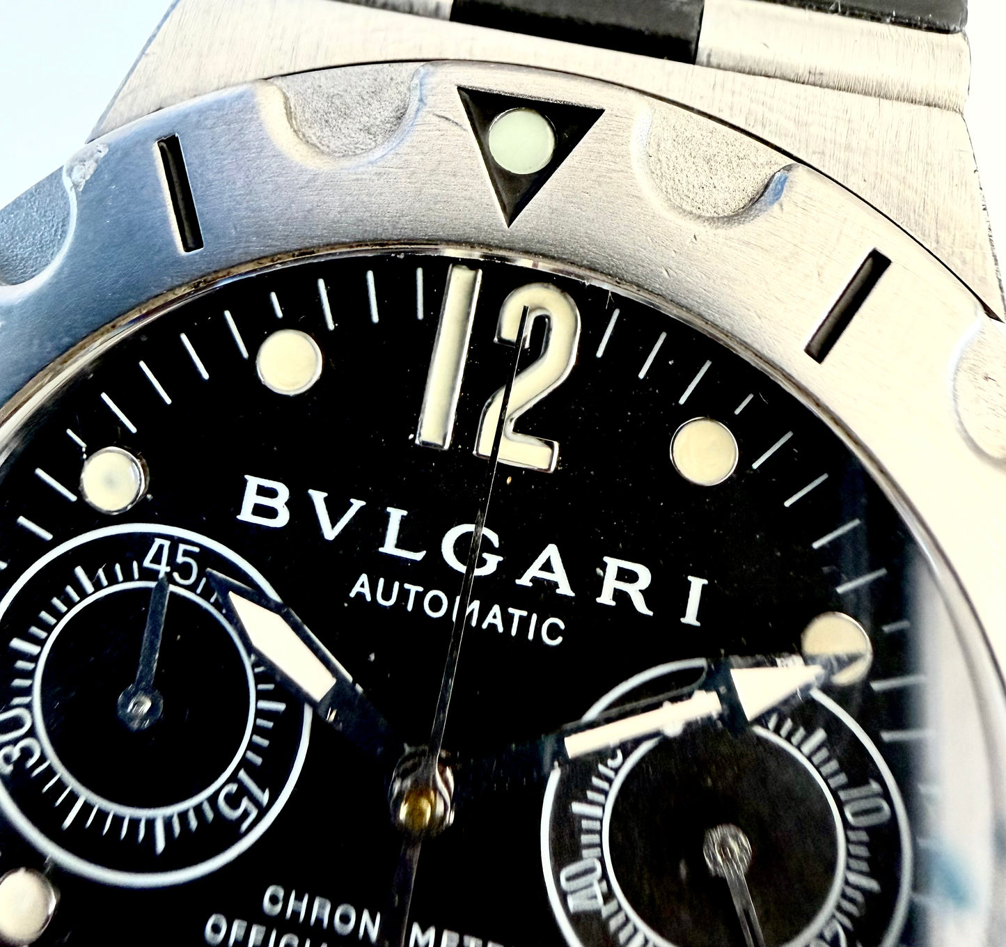 BVLGARI SCUBA CHRONOGRAPH AUTOMATIC 200m sub 38mm