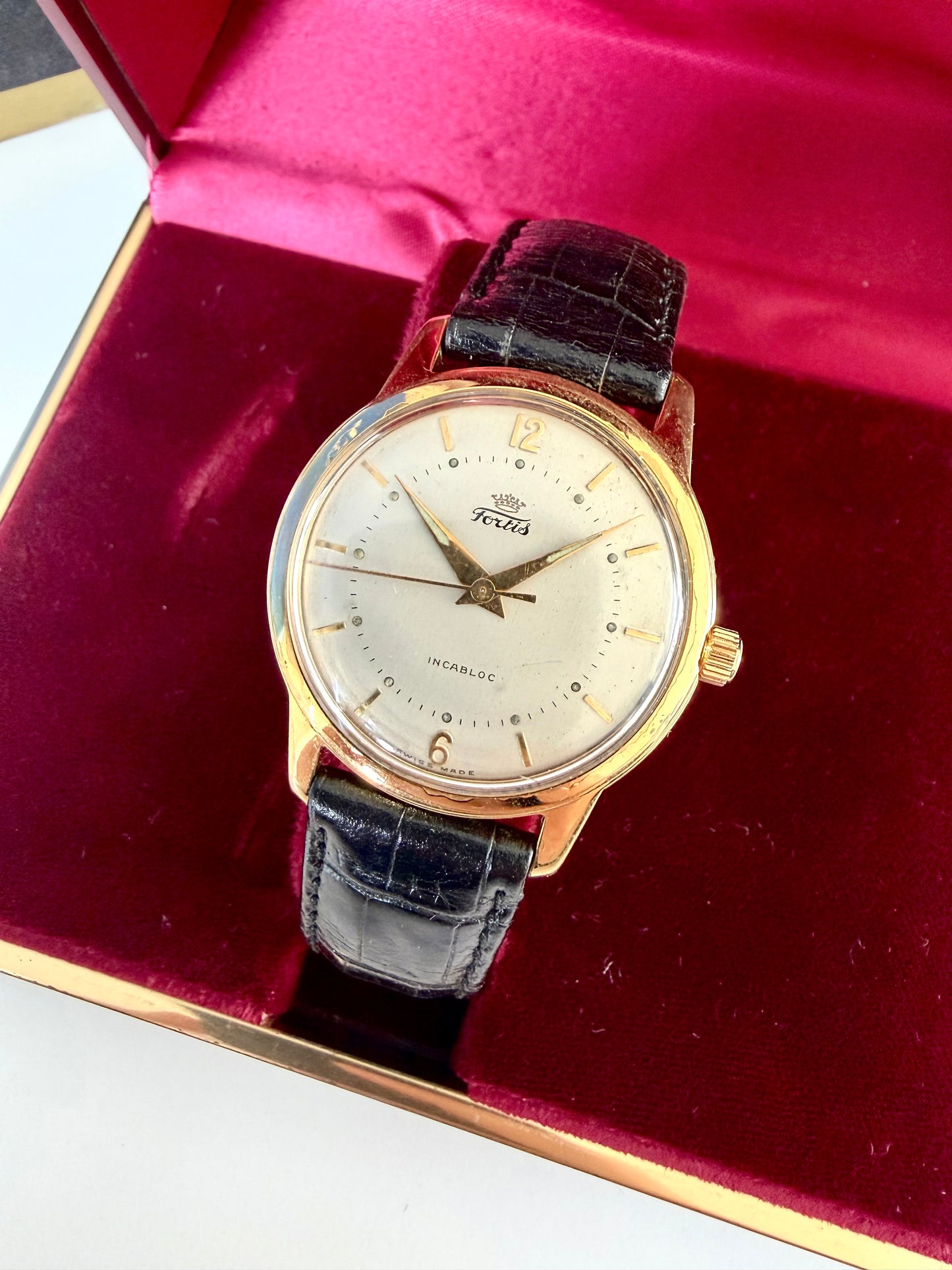 FORTIS VINTAGE C.M Box and Outer Box very very rare