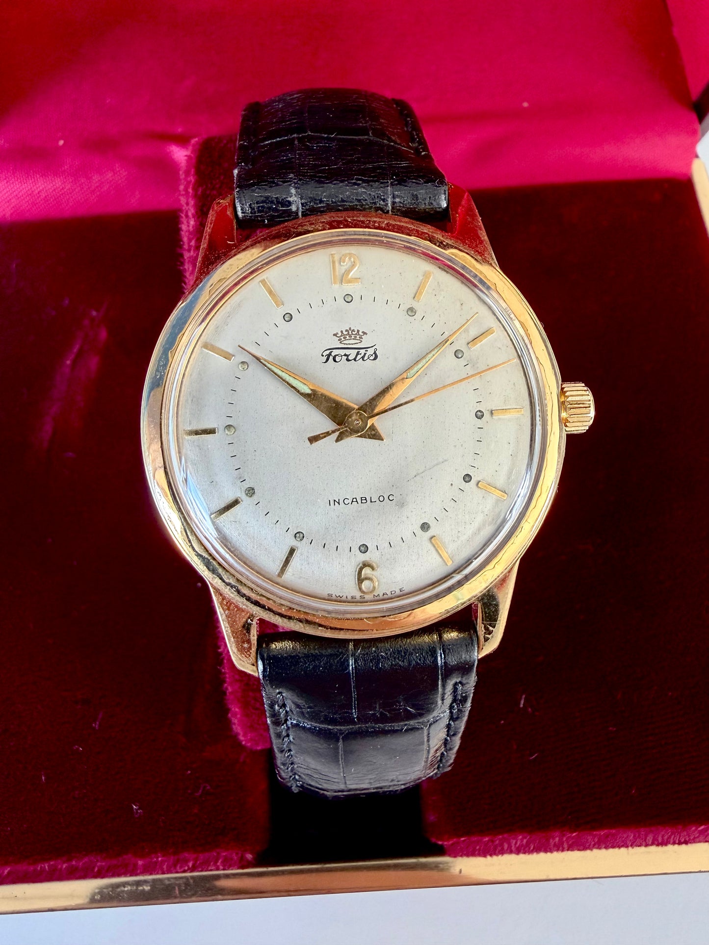 FORTIS VINTAGE C.M Box and Outer Box very very rare