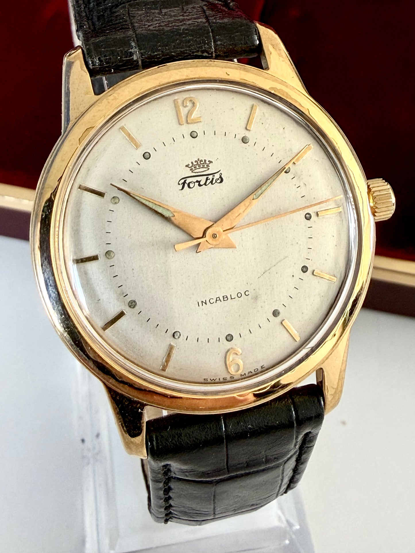 FORTIS VINTAGE C.M Box and Outer Box very very rare