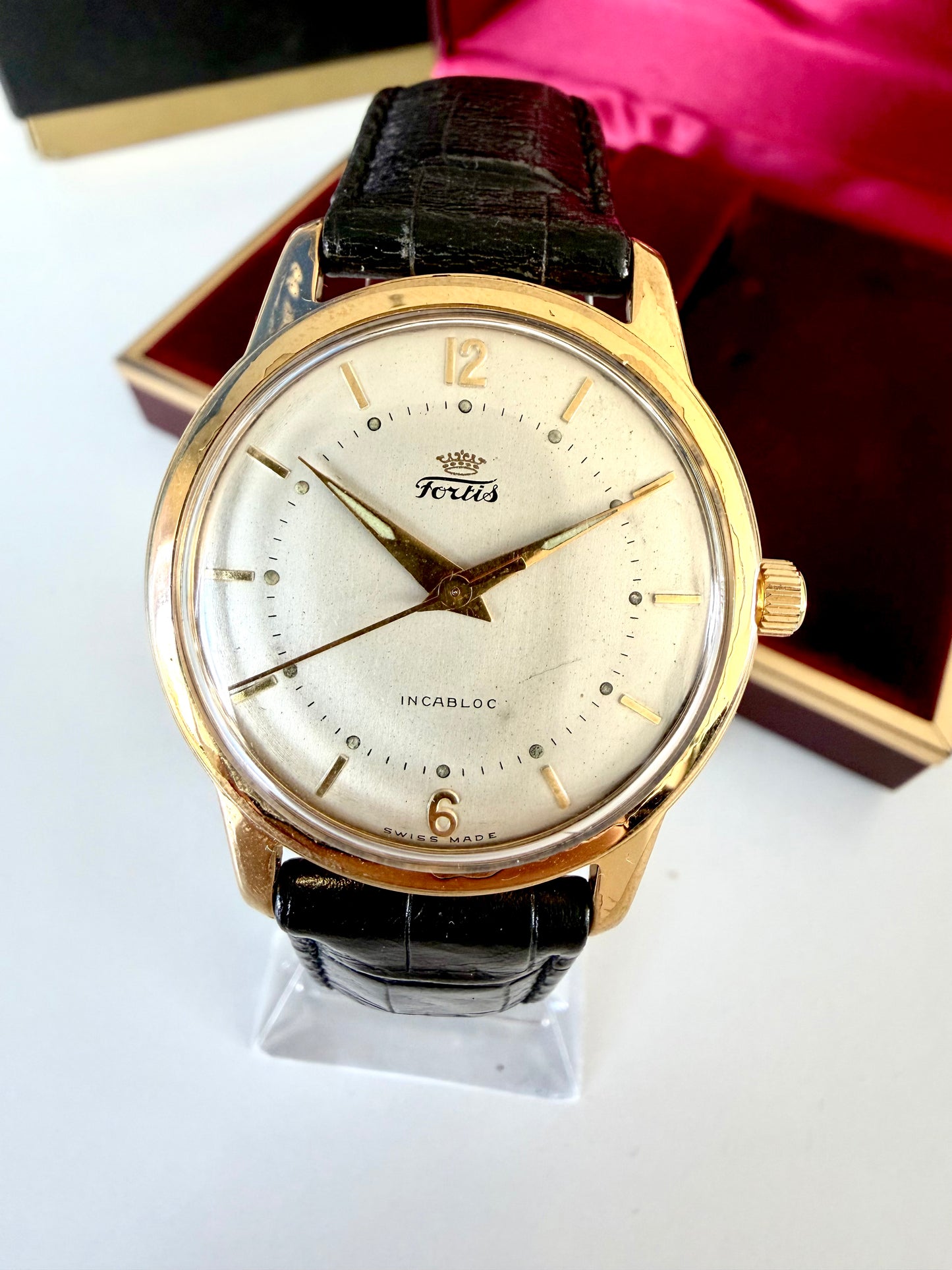 FORTIS VINTAGE C.M Box and Outer Box very very rare