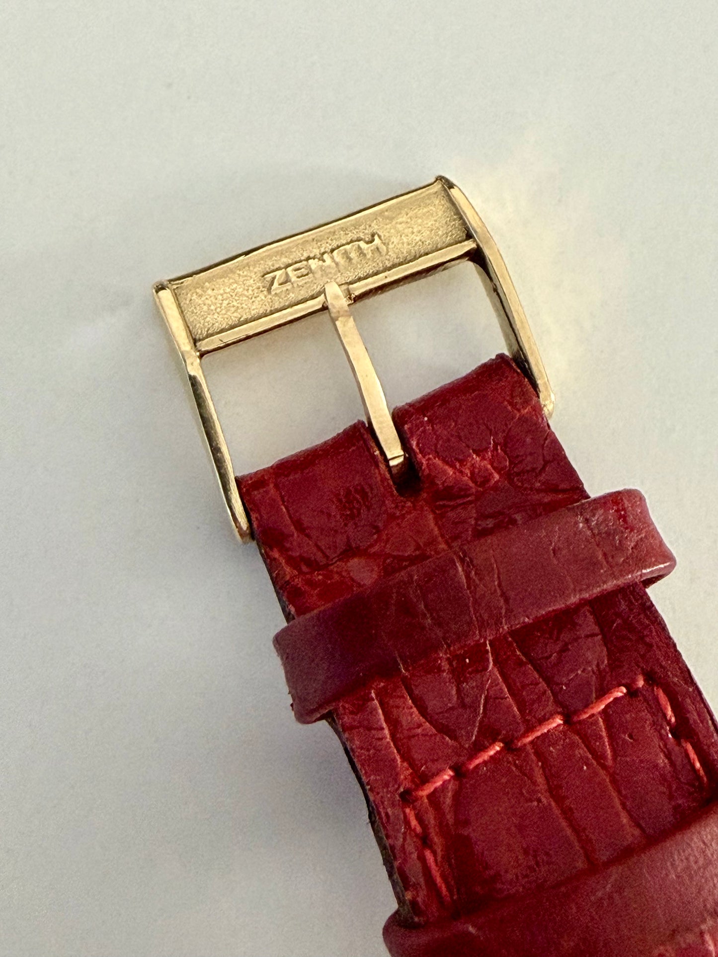 ZENITH RESPIRATOR X AF/P dial bordeaux very rare