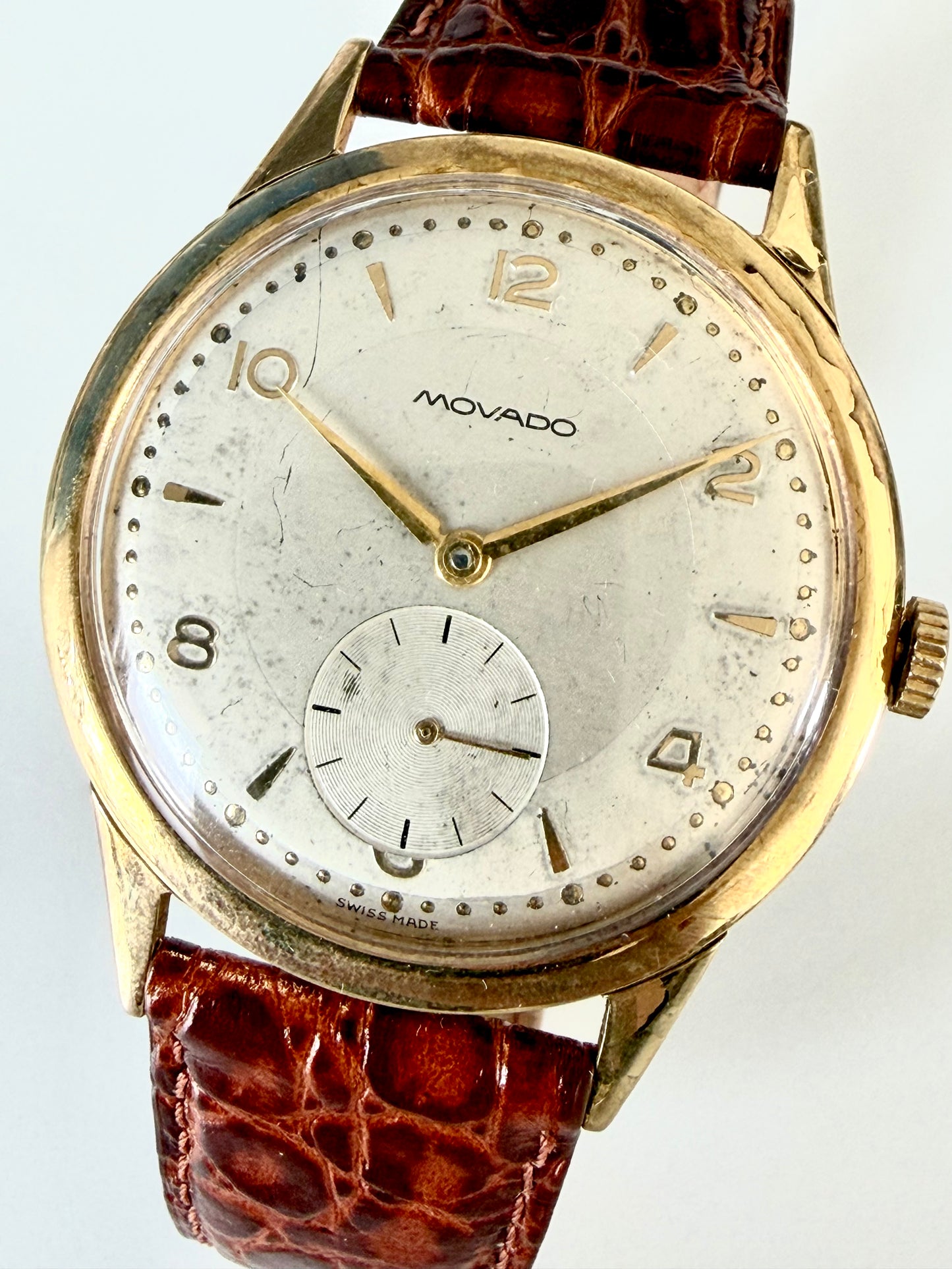 MOVADO JUMBO 38mm vintage 50s