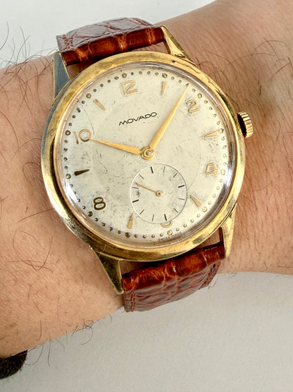 MOVADO JUMBO 38mm vintage 50s
